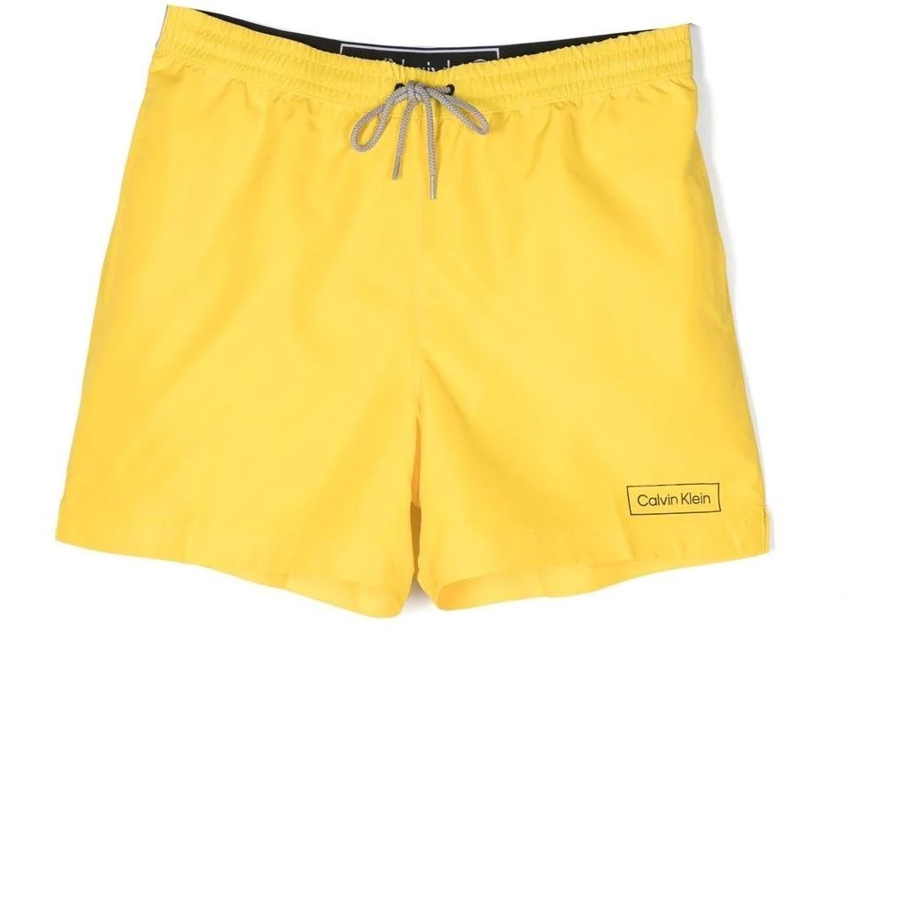 CALVIN KLEIN UW Apatinė kostiumėlio dalis vyrams, Geltona, Medium drawstring 1