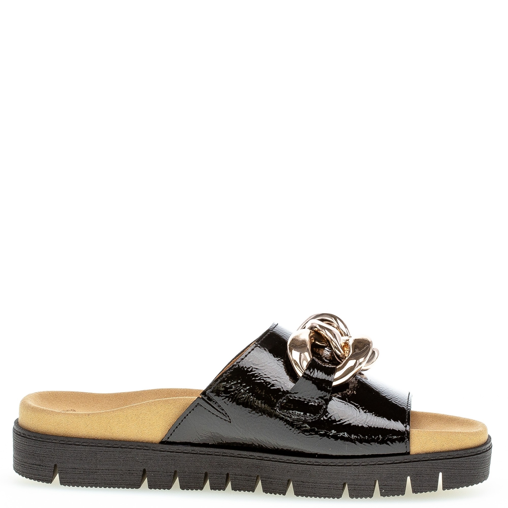 GABOR Šlepetės moterims, Juoda, SLIPPERS 2