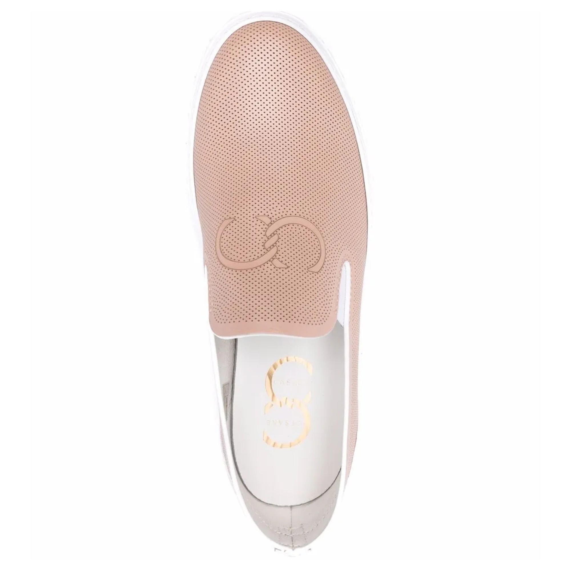 CESARE CASADEI Sportiniai bateliai moterims, Smėlio, Slip-On 4