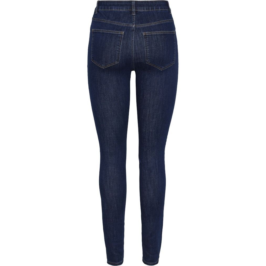 PIECES Slim džinsai moterims, Mėlyna, Dea skinny jegging 2