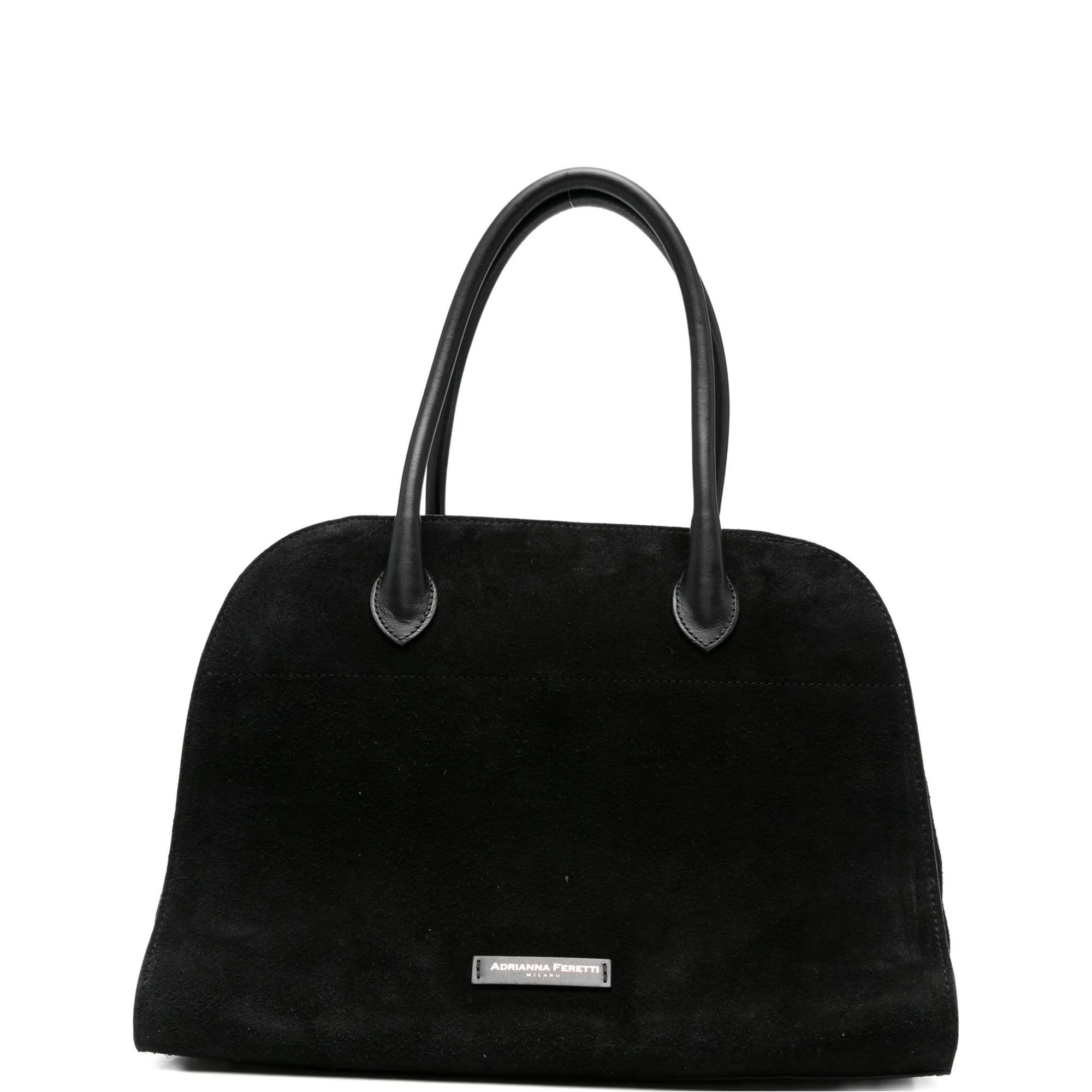 ADRIANNA FERETTI Pirkinių krepšys moterims, Juoda, Tote bag 1