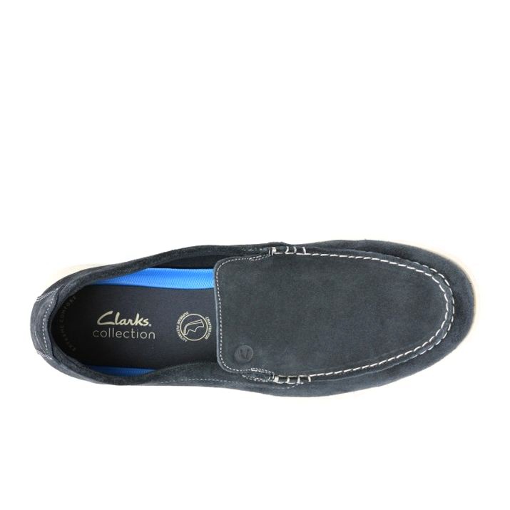 CLARKS Mokasinai vyrams, Mėlyna, Flexway Step mocasins 5