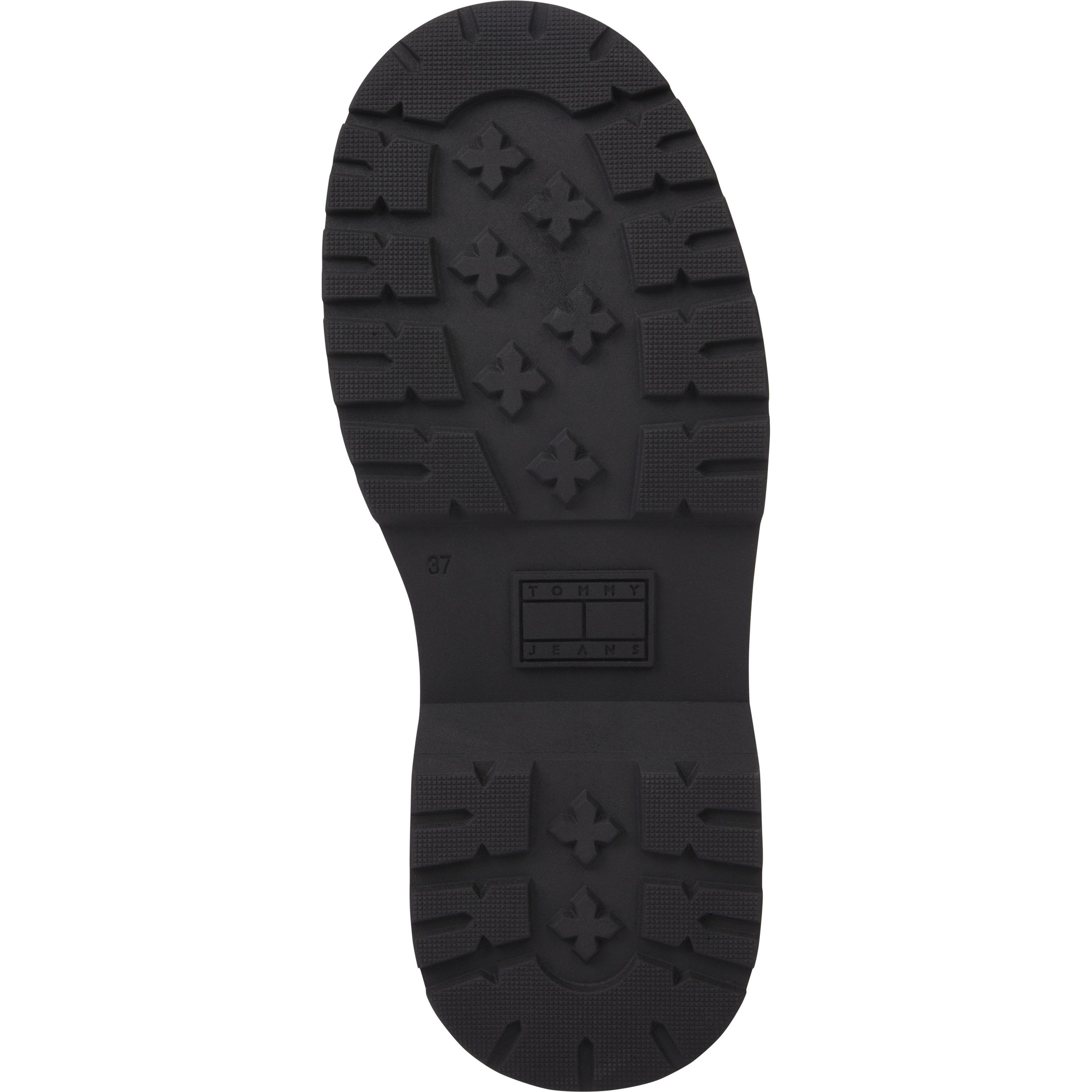 TOMMY JEANS Loaferiai moterims, Juoda, Ava loafer 4