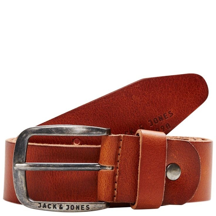 JACK & JONES Diržas vyrams, JACPAUL LEATHER BELT N 1