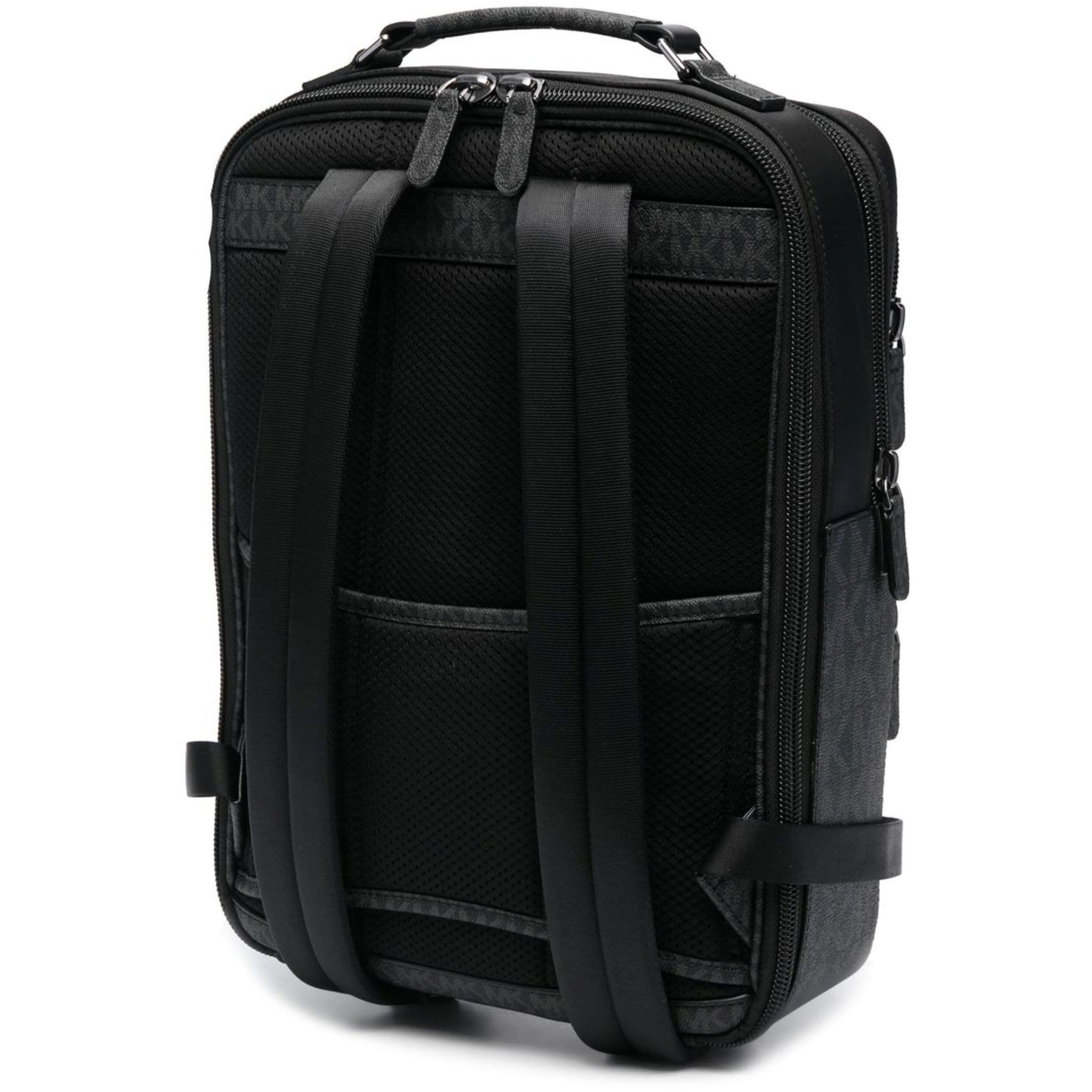 MICHAEL KORS Kuprinė vyrams, Juoda, Business backpack multipockets 2
