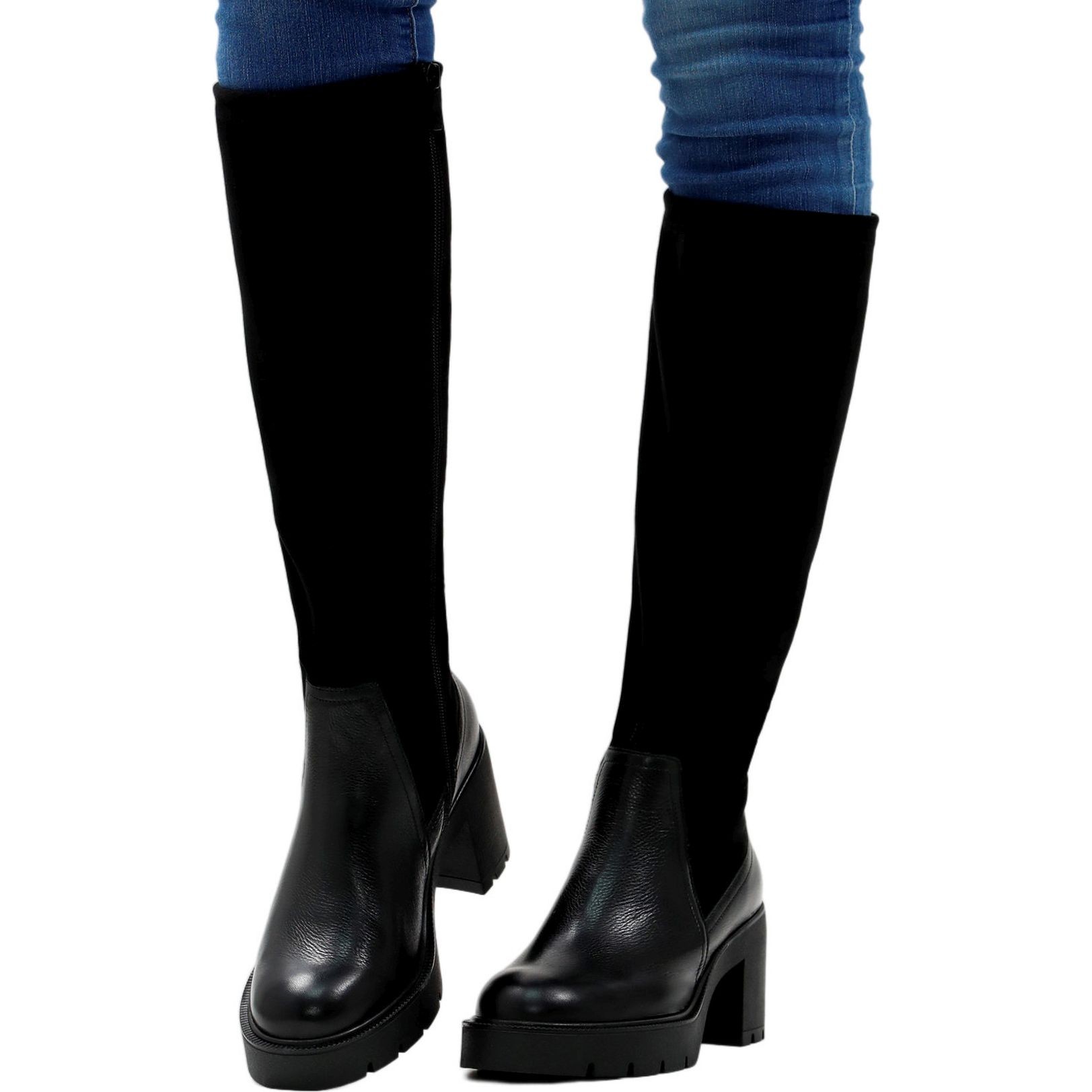 CAPRICE Auliniai moterims, Juoda, Boots 8