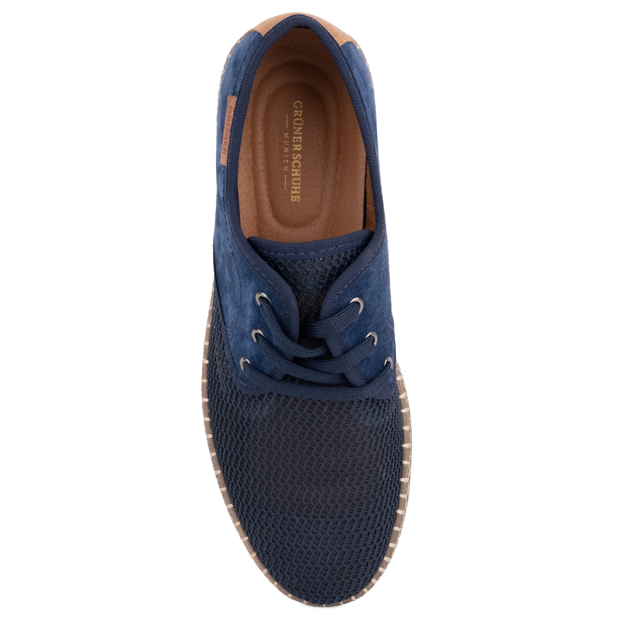 GRUNER SCHUHE Laisvalaikio bateliai vyrams, Mėlyna, Leisure 4