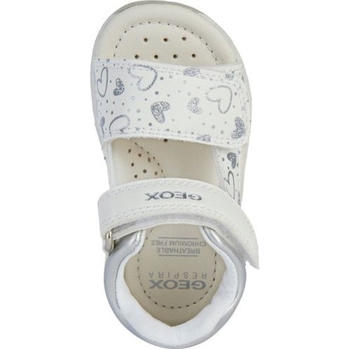 GEOX Basutės mergaitėms, Balta, Sandal tapuz 5