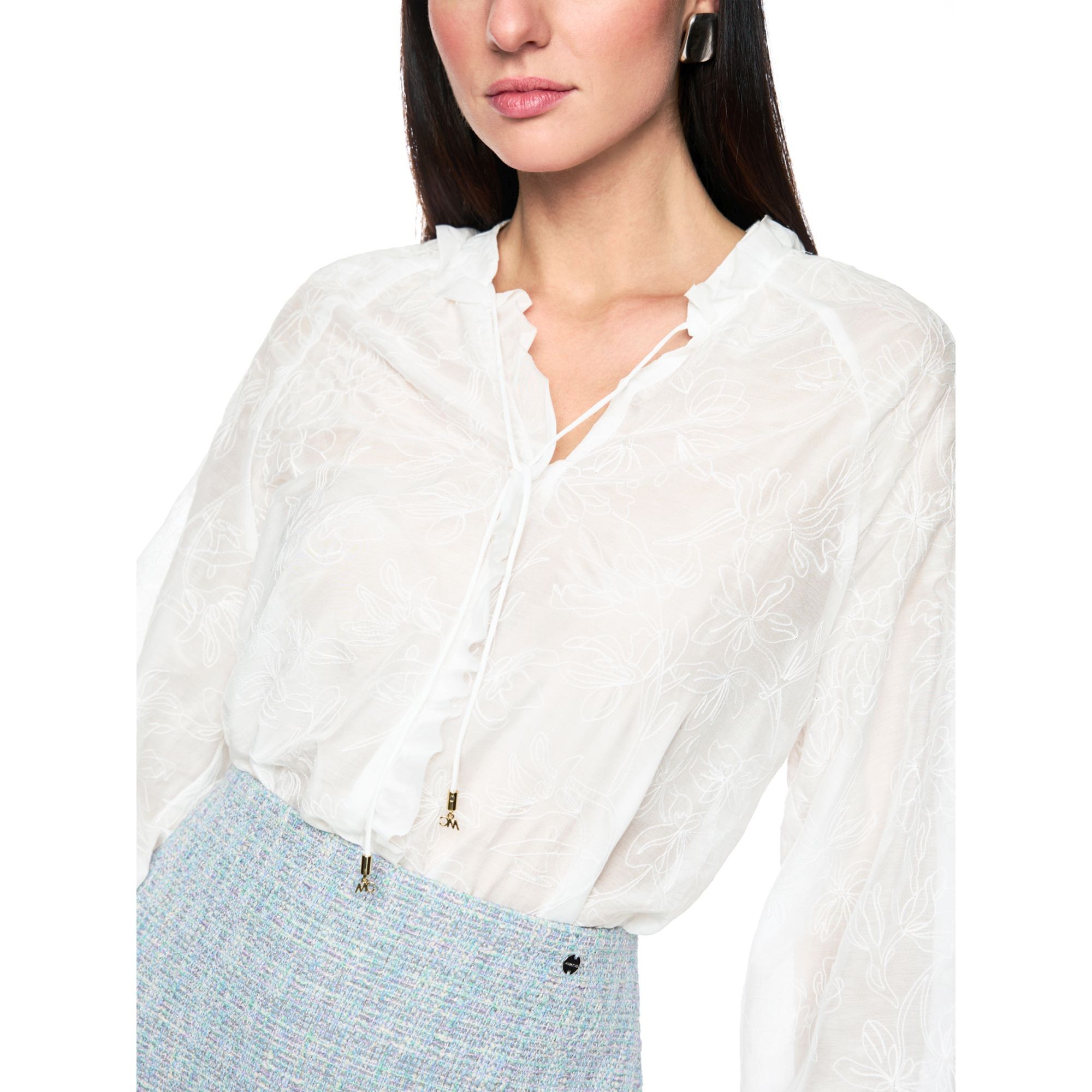 MARC CAIN Palaidinės moterims, Balta, Blouse 4