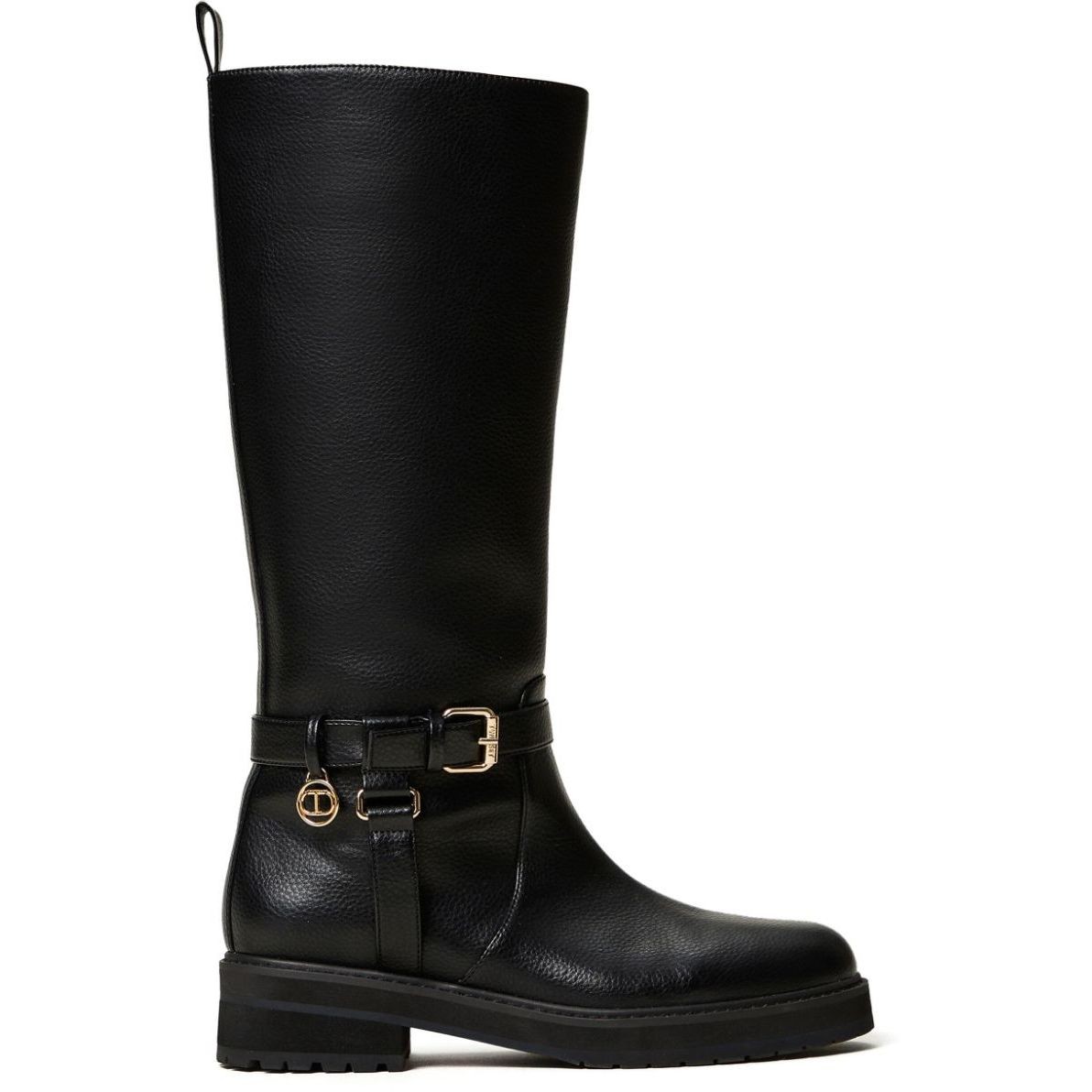 TWINSET Auliniai moterims, Juoda, Biker boots 1