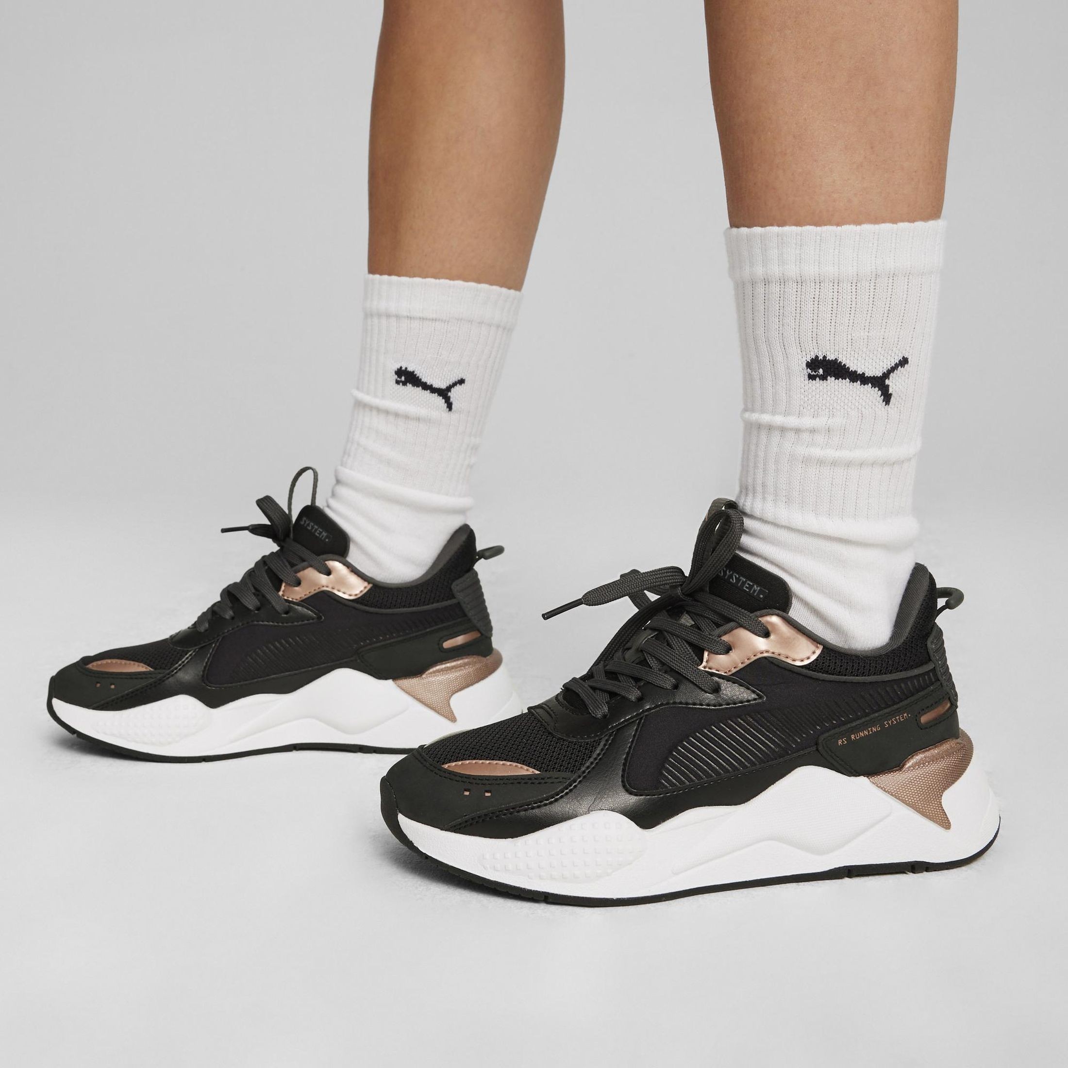 PUMA Laisvalaikio bateliai moterims, Juoda, Rs-x leisure 3