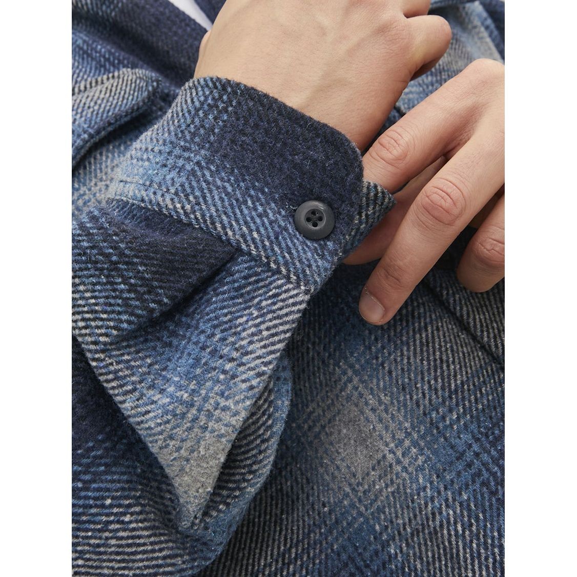 JACK & JONES Marškiniai vyrams, Mėlyna, JCOREACT DARREN OVERSH 3