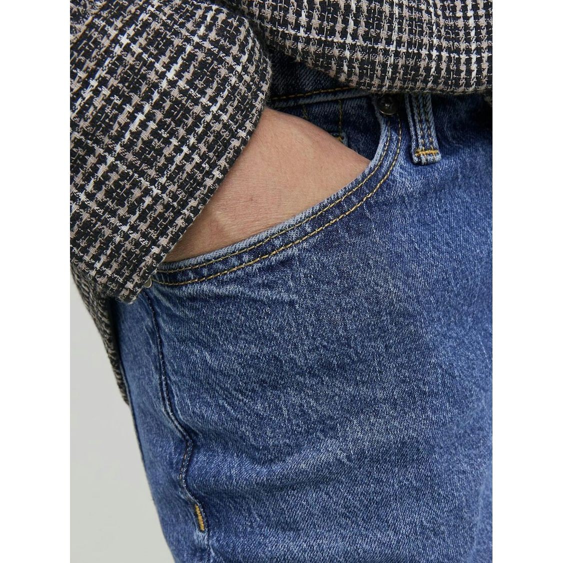 JACK & JONES Regular džinsai vyrams, Mėlyna, JJICLARK JJEVAN AM 396 7
