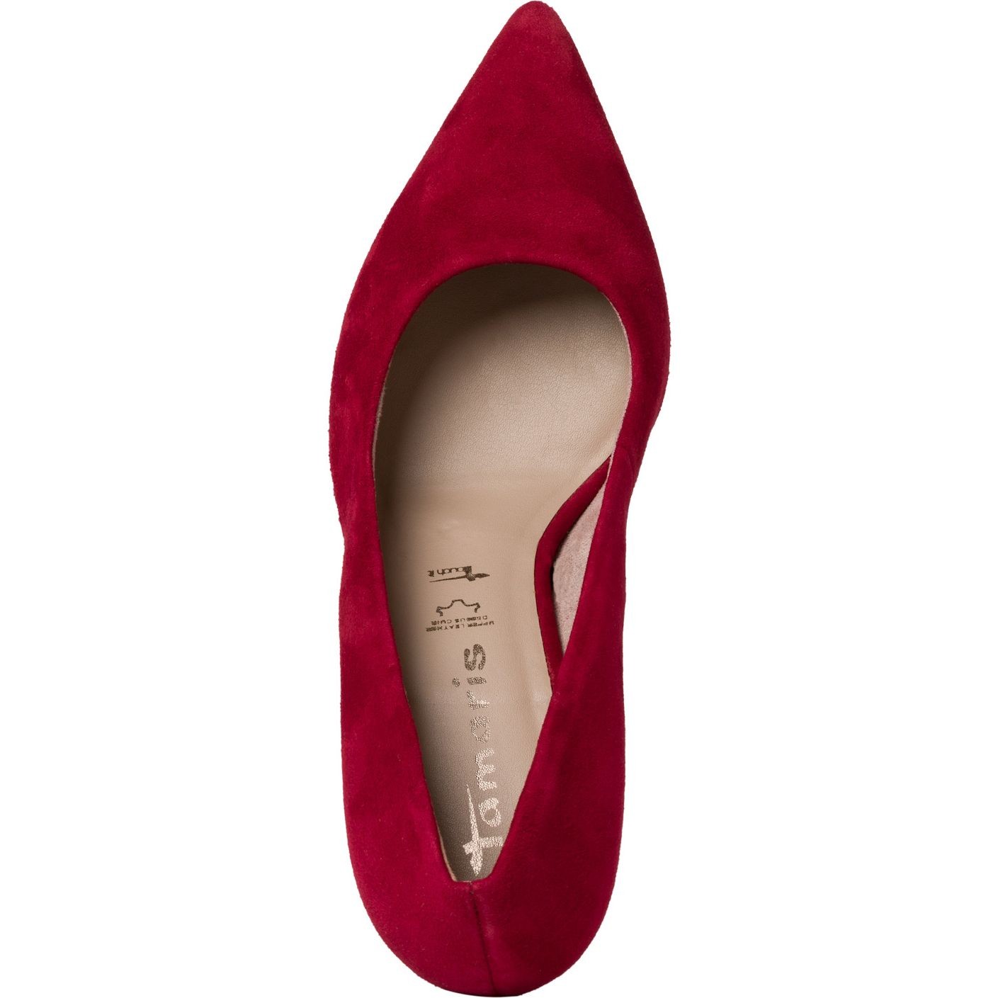 TAMARIS Aukštakulniai moterims, Raudona, PUMPS 4