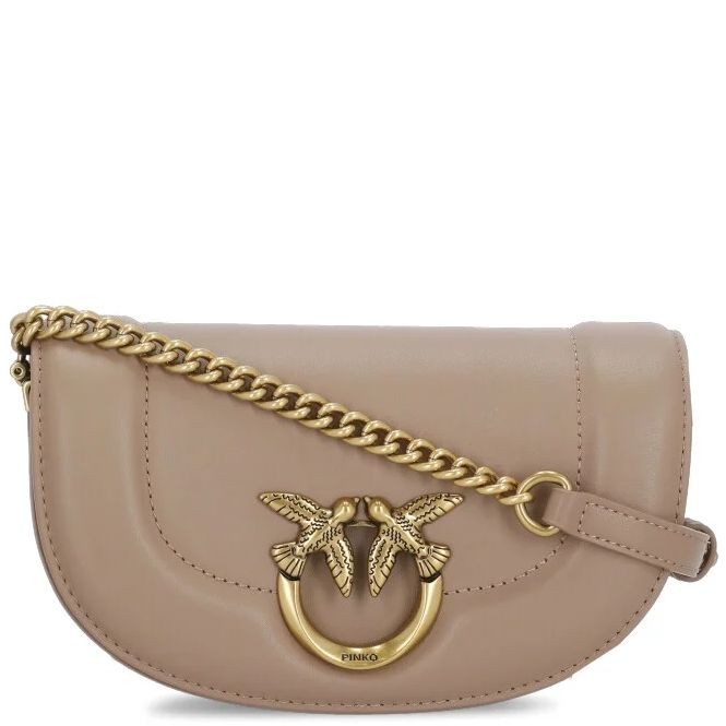 PINKO Rankinė per petį moterims, Kūno, Round click baguette baby 1