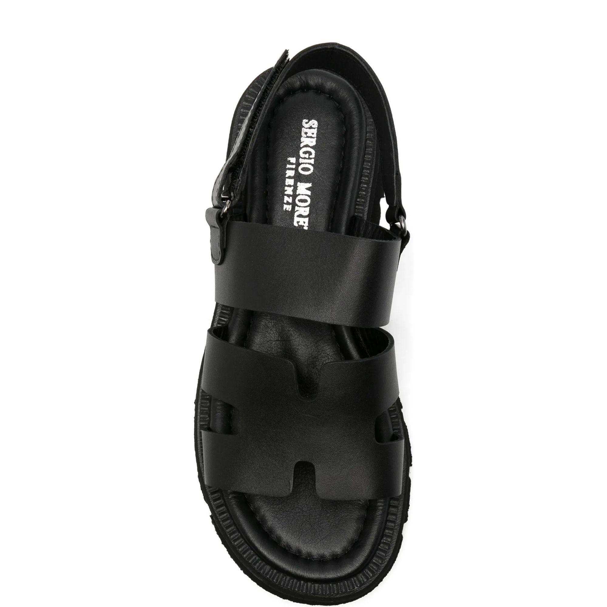SERGIO MORETTI Basutės moterims, Juoda, Sandals 4