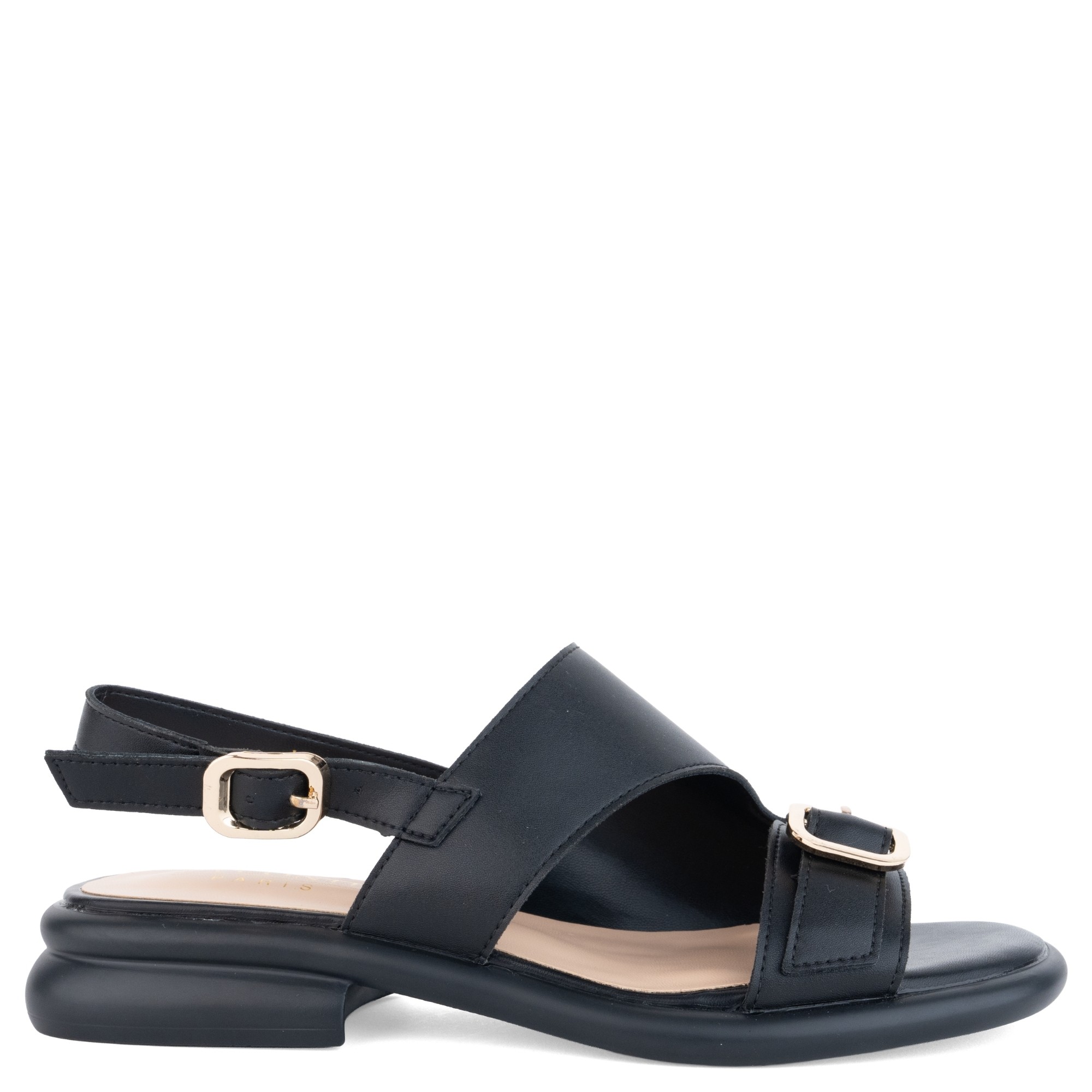 LA CONTE Basutės moterims, Juoda, Sandals 2