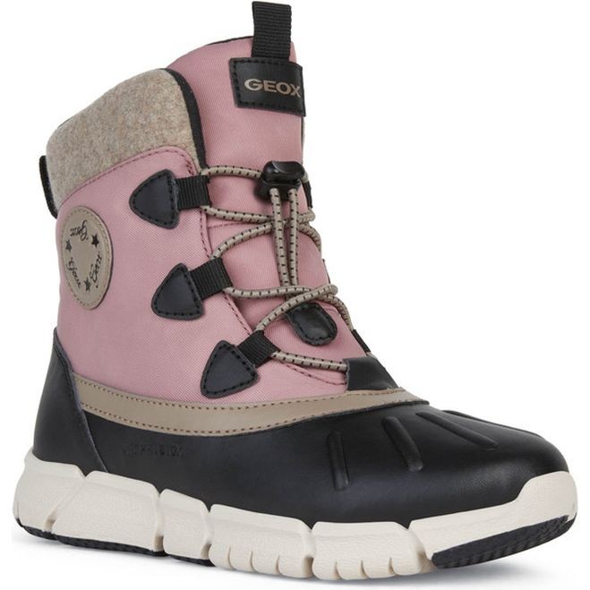 GEOX Aulinukai mergaitėms, Juoda, FLEXYPER AB BOOTIES 1