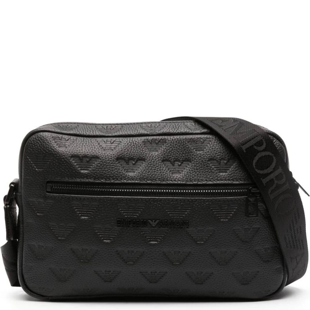 EMPORIO ARMANI Rankinė per petį vyrams, Juoda, Shoulder bag 1