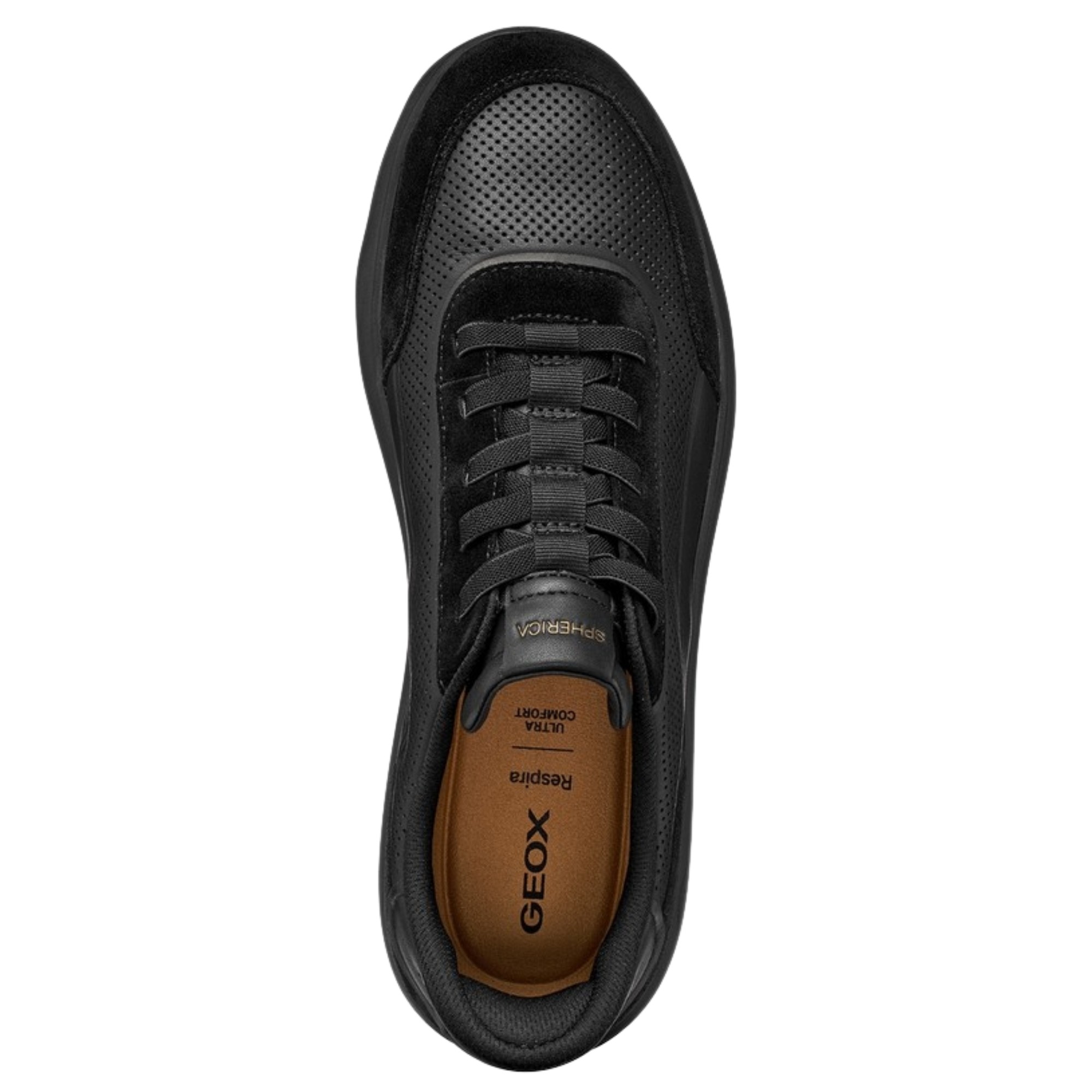 GEOX Sportbačiai vyrams, Juoda, spherica plus 4