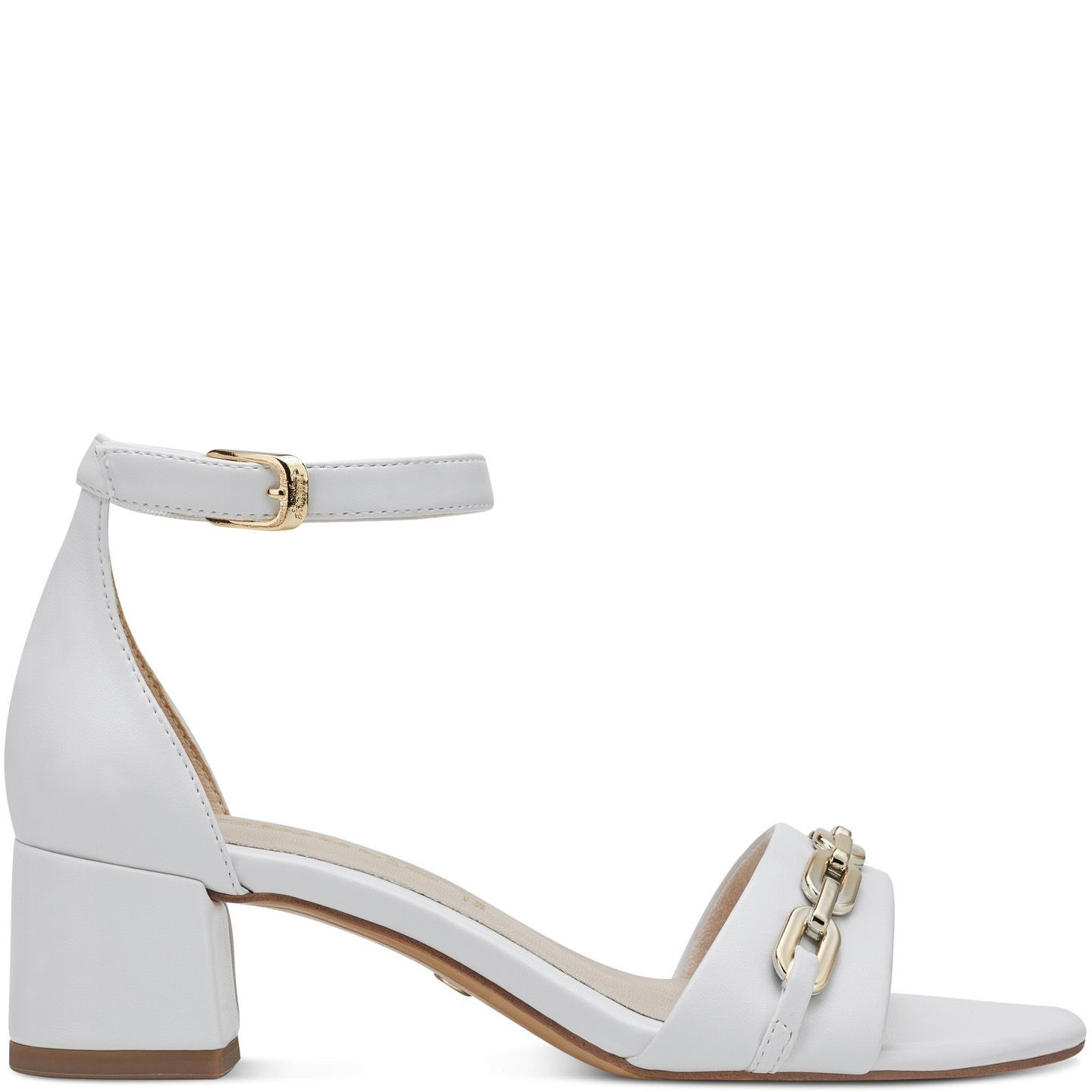 TAMARIS Basutės moterims, Balta, SANDALS 2