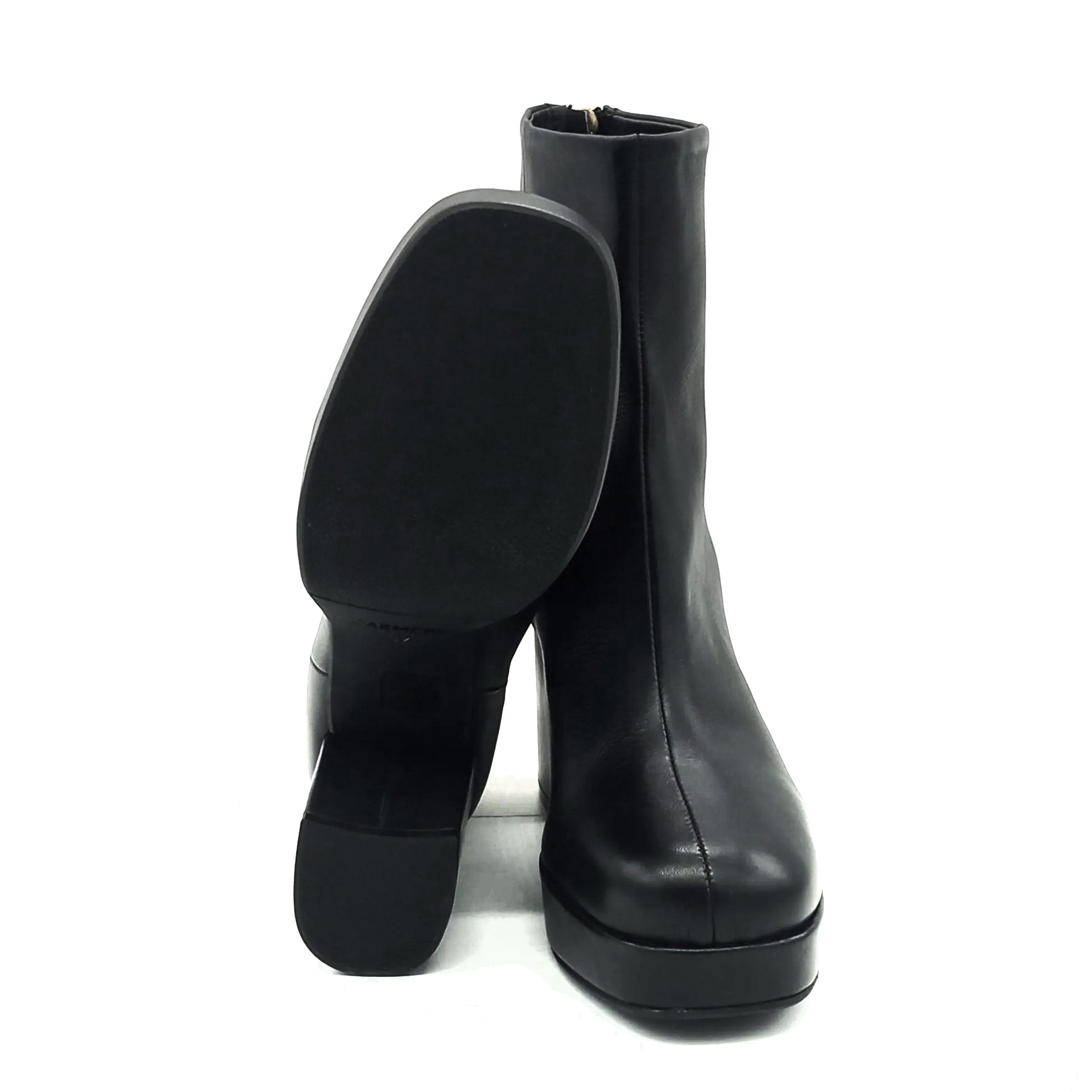 CARMENS Aulinukai moterims, Juoda, Charlie zip booties 5