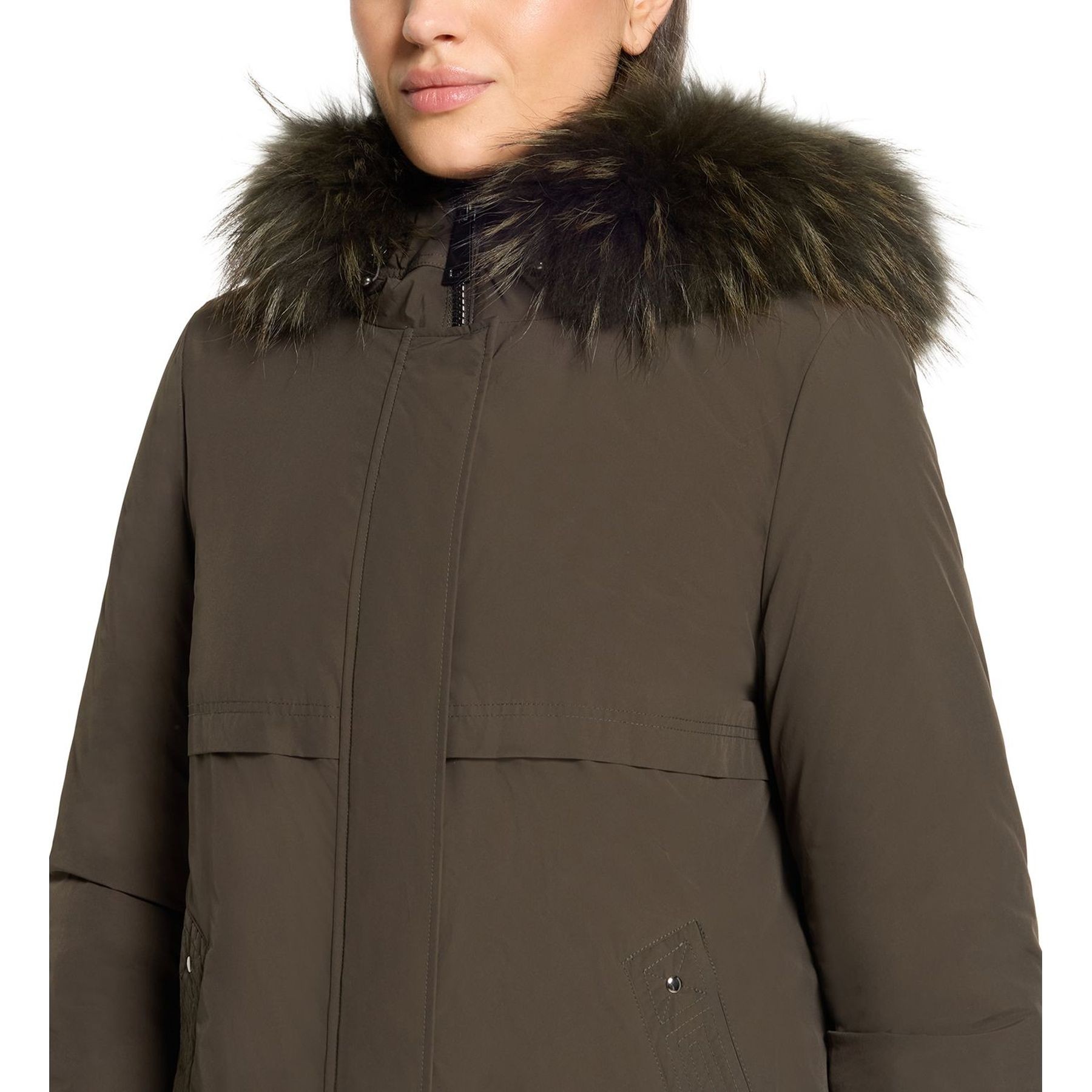 BETTY BARCLAY Striukė moterims, Žalia, Quilted Jacket 3