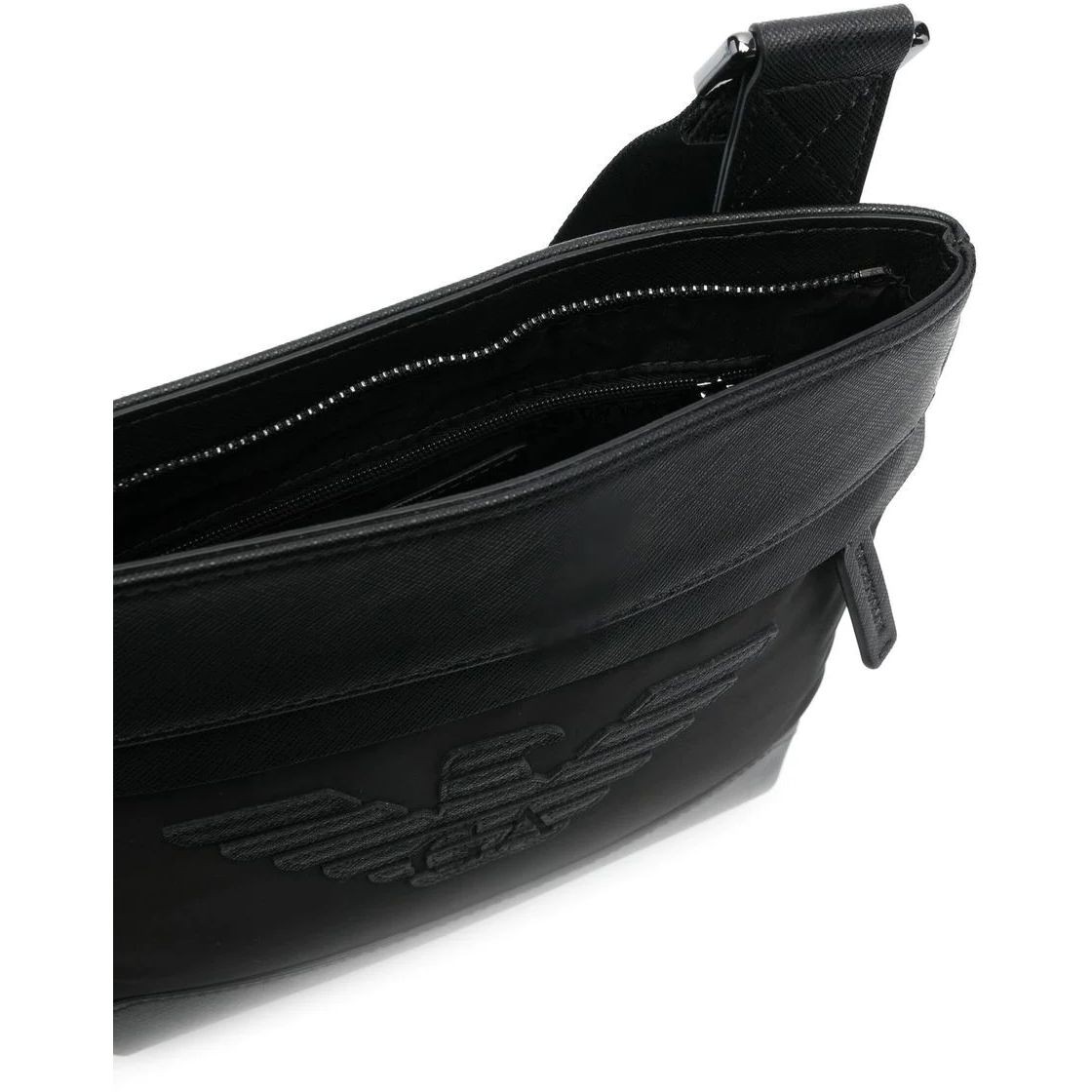 EMPORIO ARMANI Rankinė per petį vyrams, Juoda, Messenger bag 4
