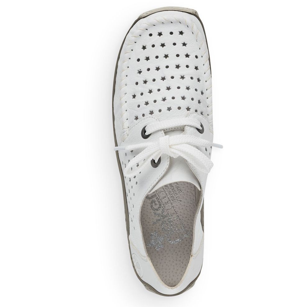 RIEKER Sportiniai bateliai moterims, Balta, SPORT SHOE 4