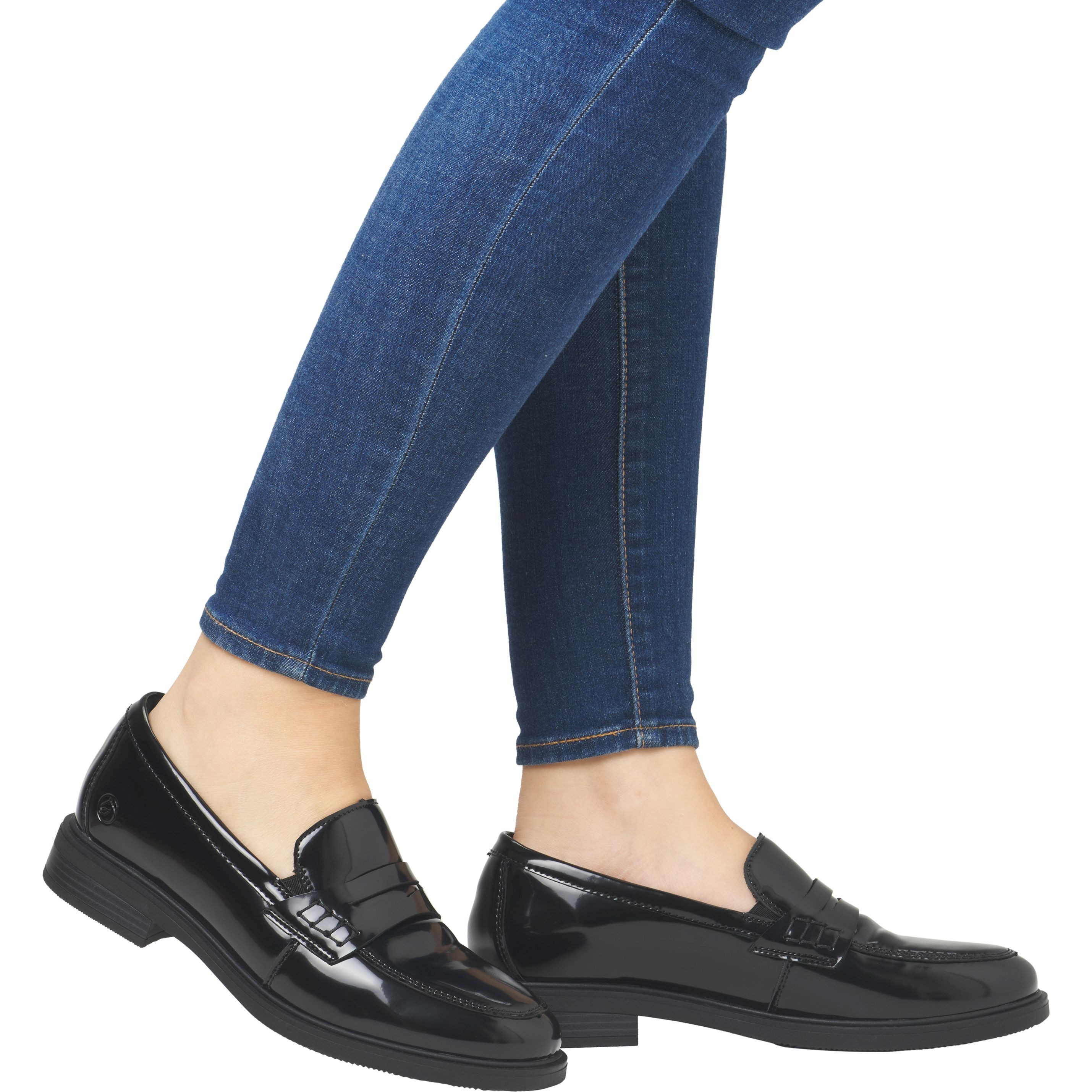 REMONTE Loaferiai moterims, Juoda, Ladies shoes 2