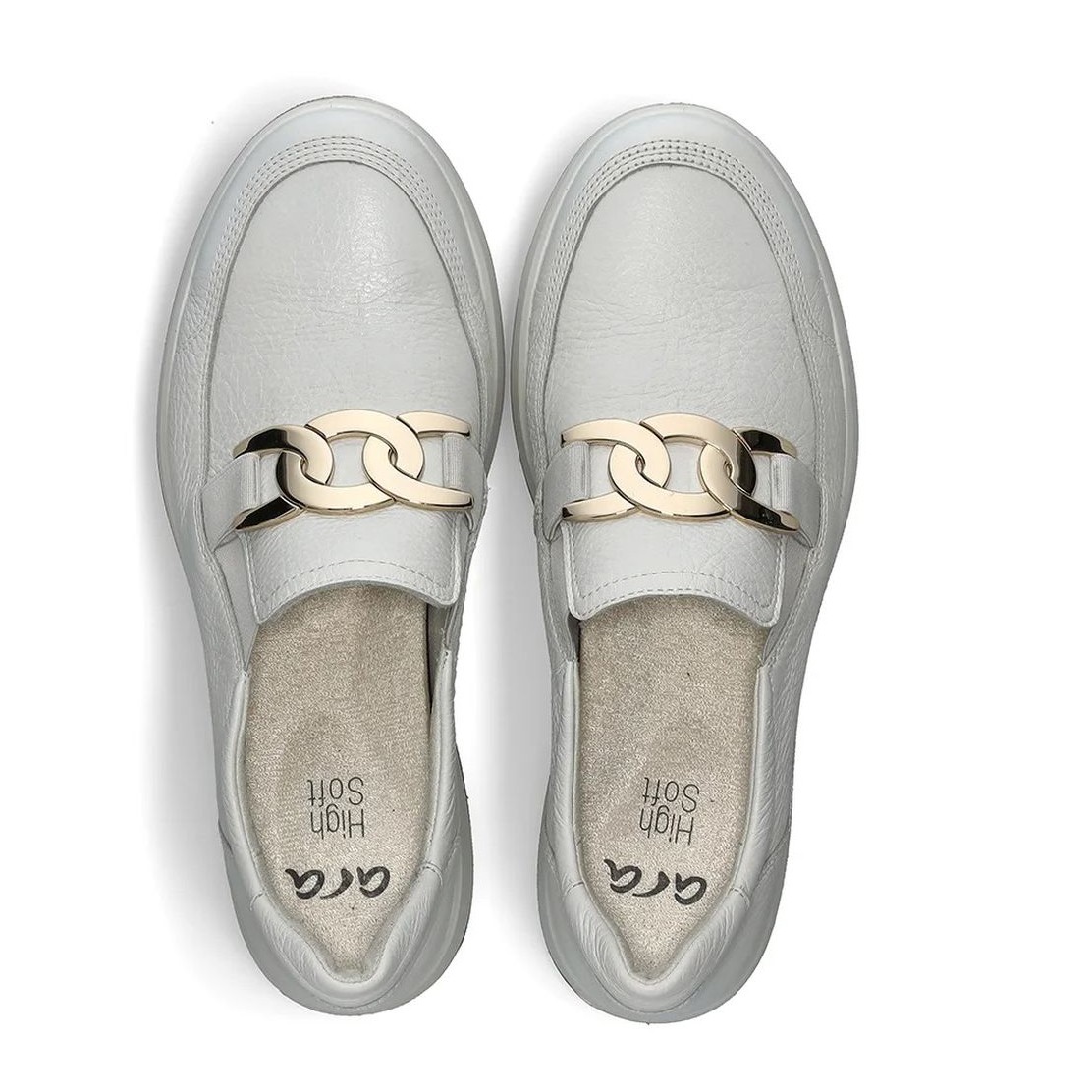 ARA Loaferiai moterims, Balta, Roma loafers 5