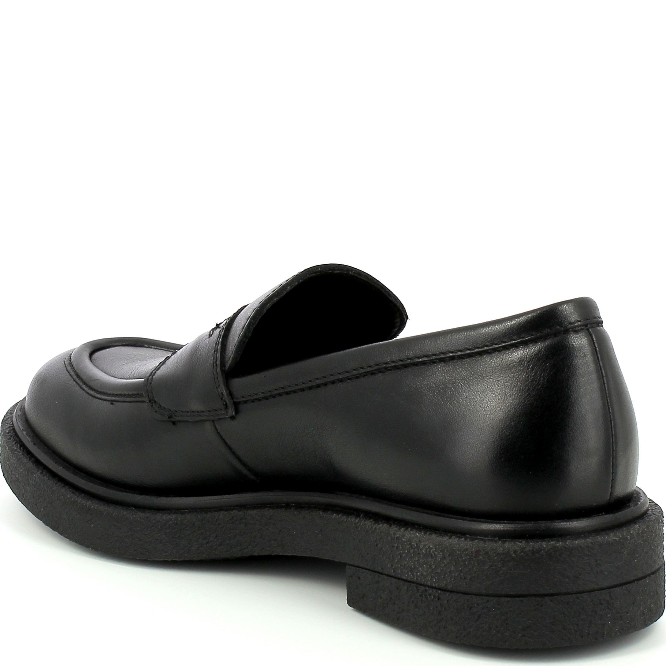CARMENS Loaferiai moterims, Juoda, Brook clam loafers 3