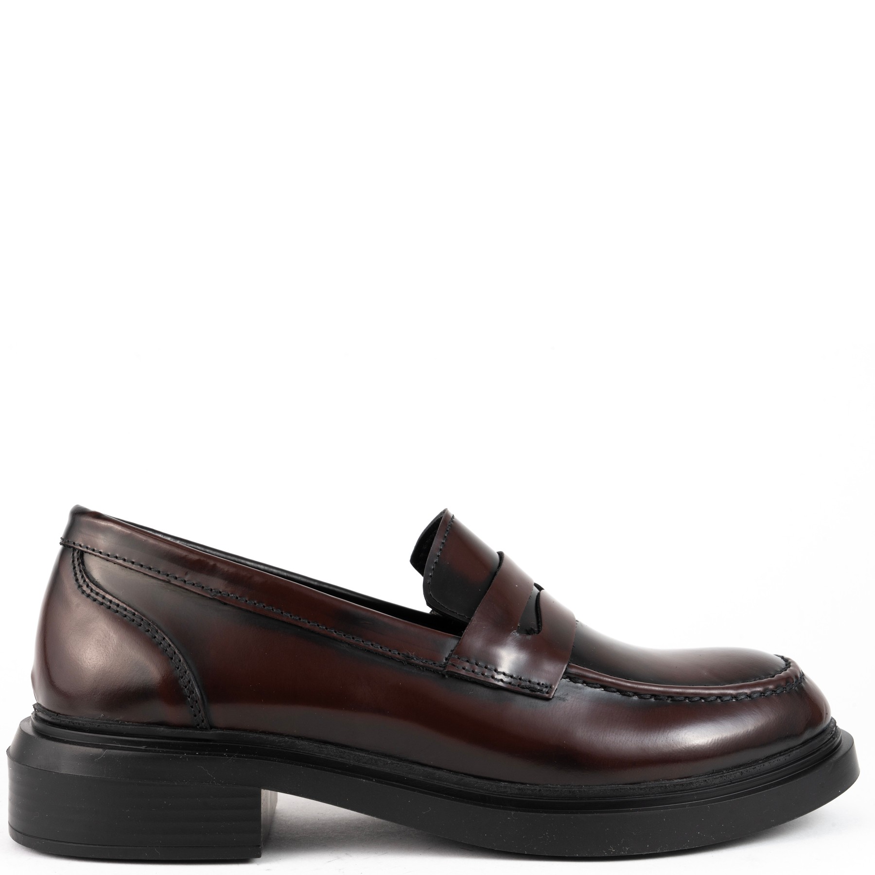 SERGIO MORETTI Loaferiai moterims, Juoda, Shoes, sm6570-672-3059bordo 2