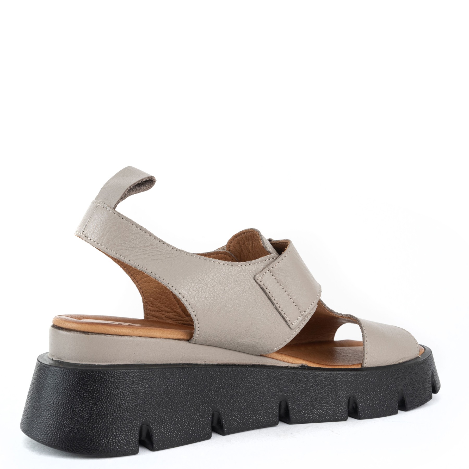GRUNER SCHUHE Basutės moterims, Pilka, Sandals, gru602725111 3