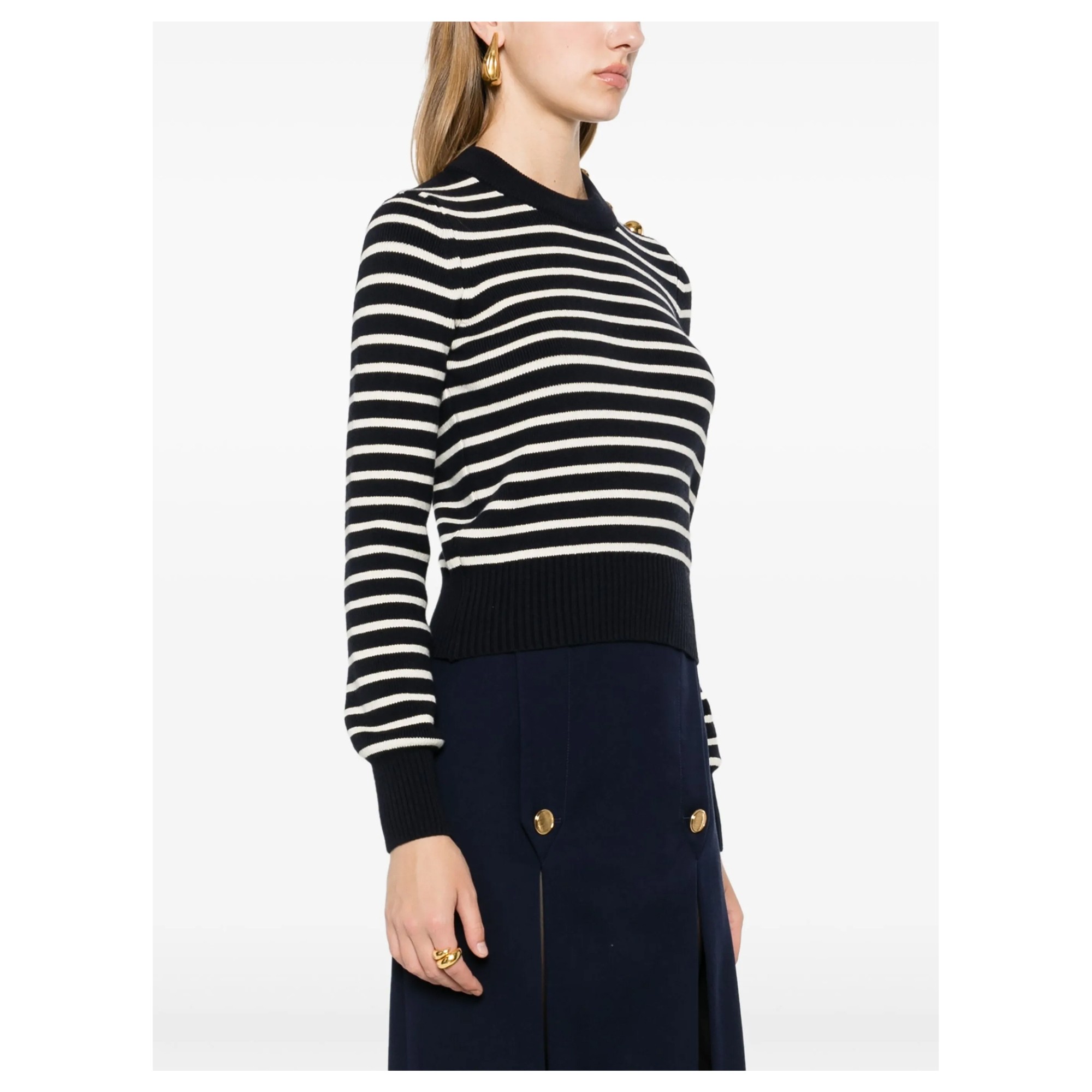 AMI PARIS Megztinis moterims, Mėlyna, Sweater 2