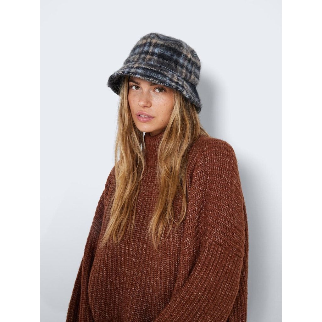 NOISY MAY Skrybėlė moterims, Smėlio, %NMLULA BUCKET HAT 2