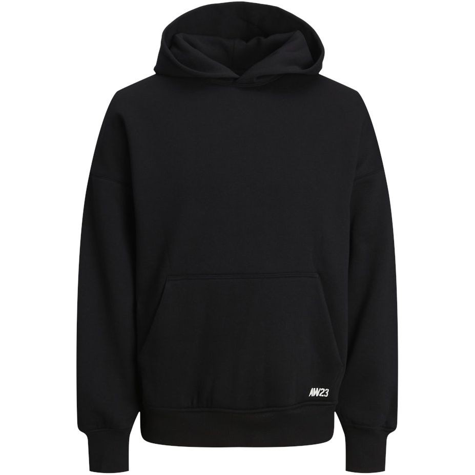 JACK & JONES Džemperis vyrams, Juoda, JCOPRJCT SWEAT HOOD AW