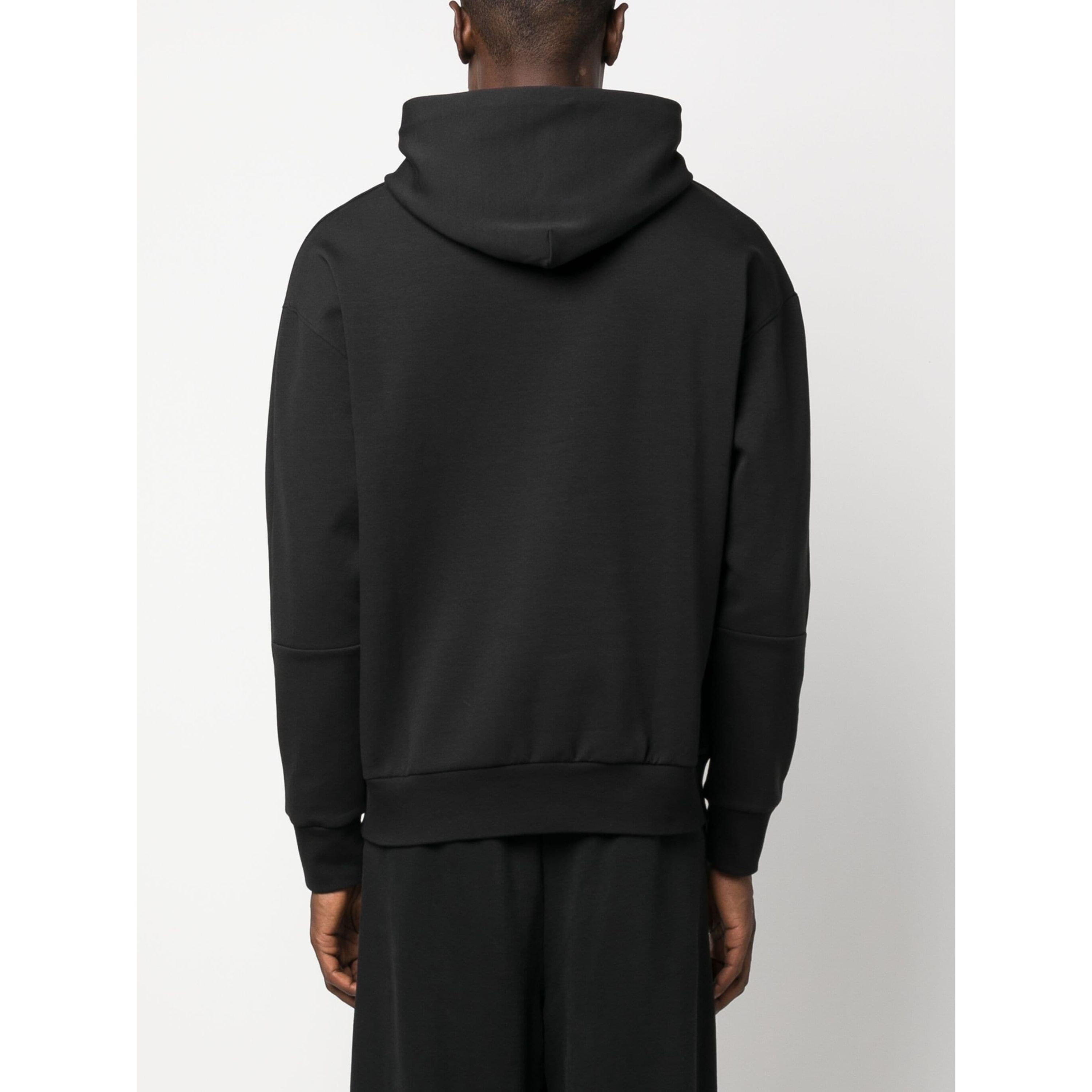 CALVIN KLEIN Džemperis vyrams, Juoda, Comfort debossed logo hoodie 3