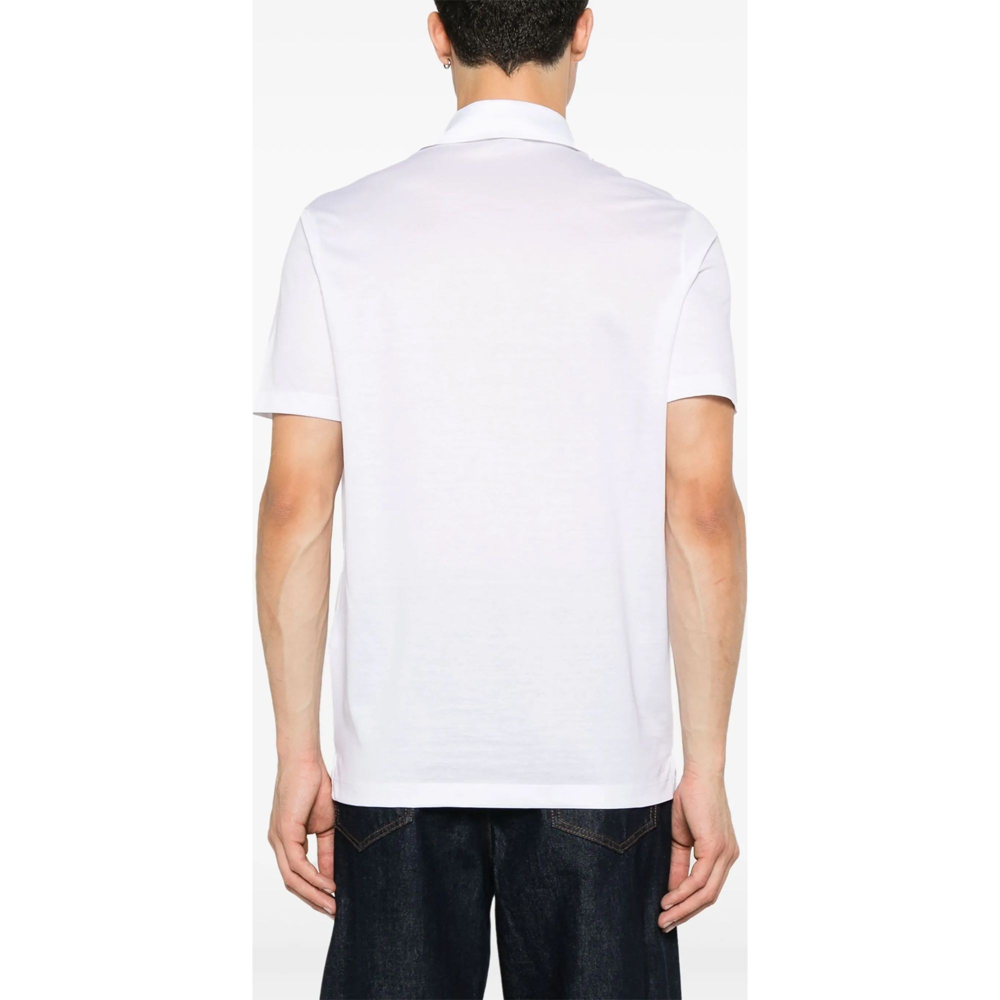 PAUL&SHARK Polo marškiniai trumpos rank. vyrams, Balta, men's knitted poloshirt 4