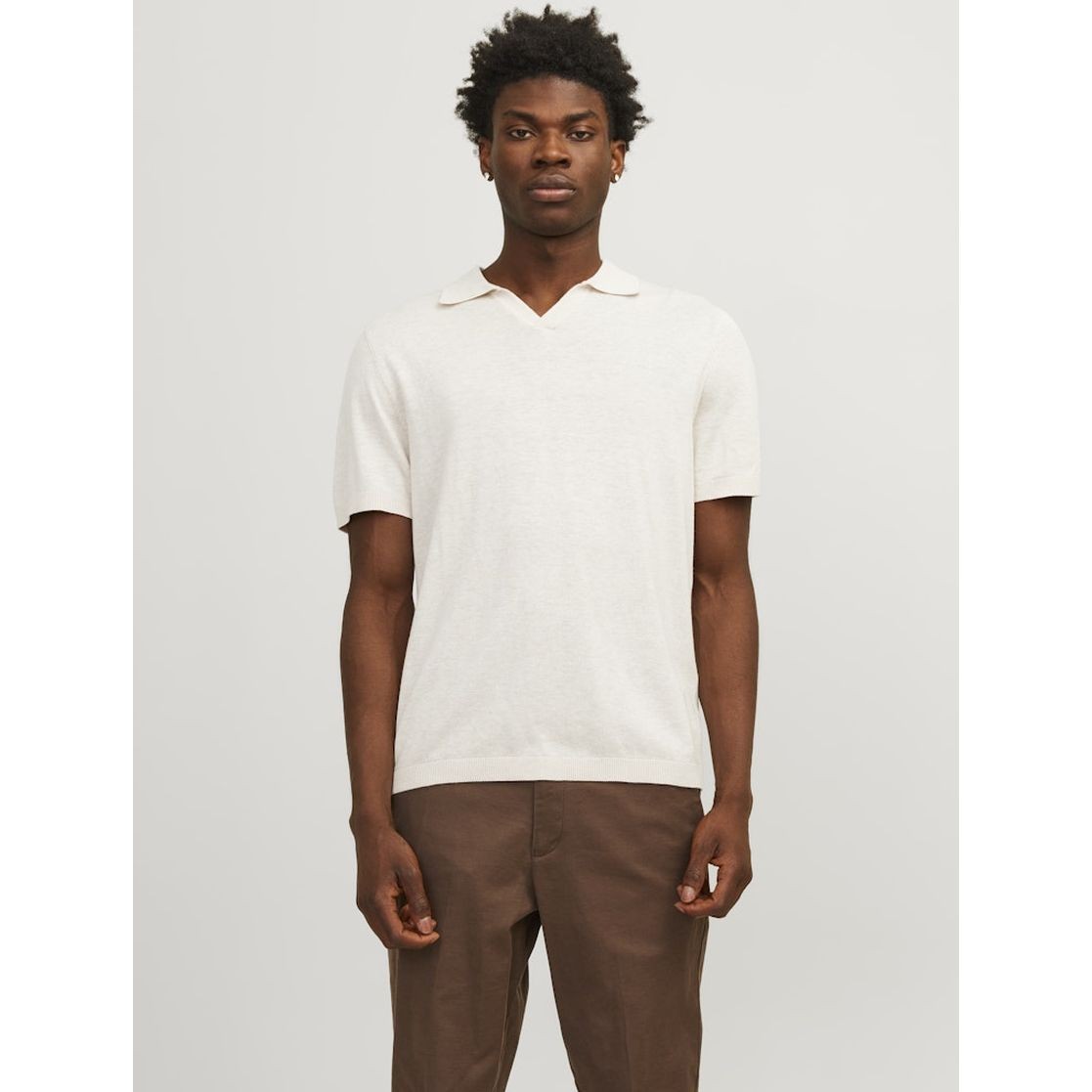 JACK & JONES Megztinis vyrams, Rožinė, Jprccigor pullover 3