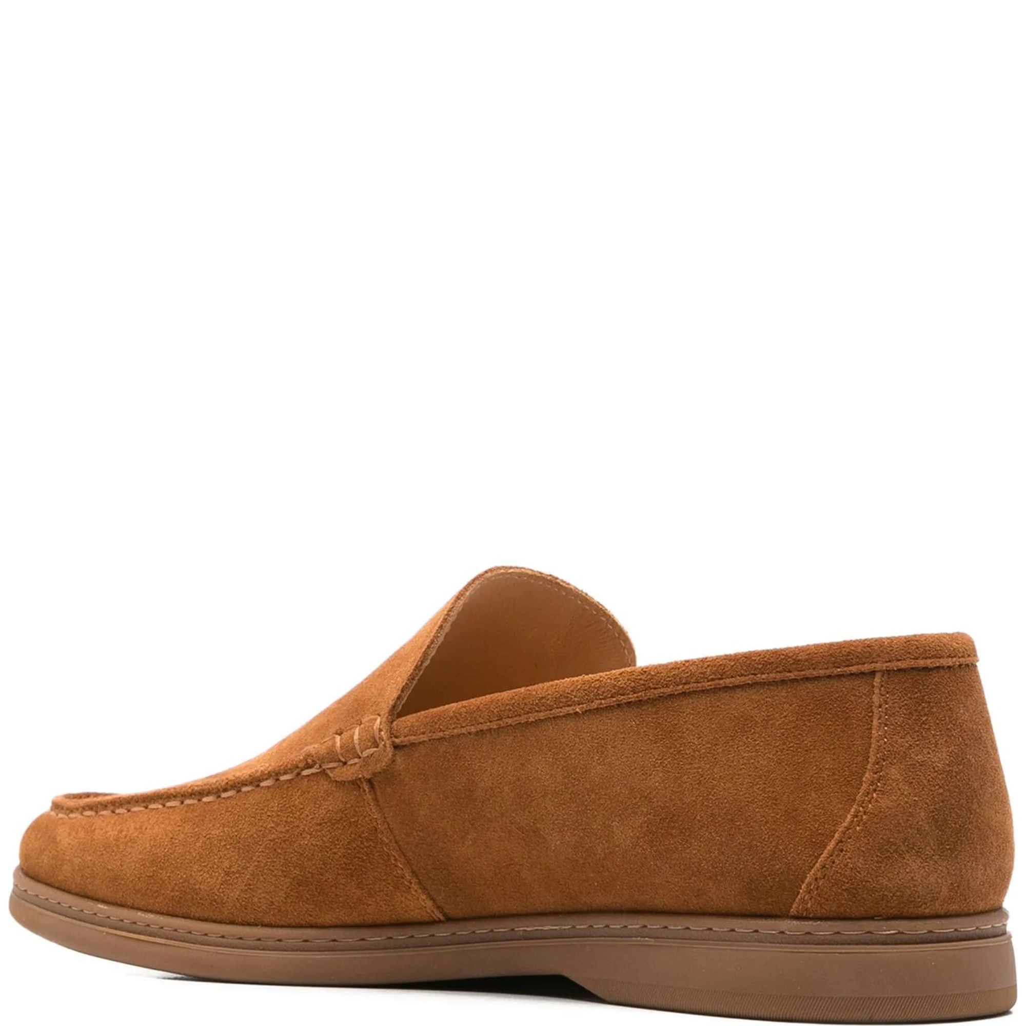 ALBERTO GOZZI Loaferiai vyrams, Ruda, Loafers 3