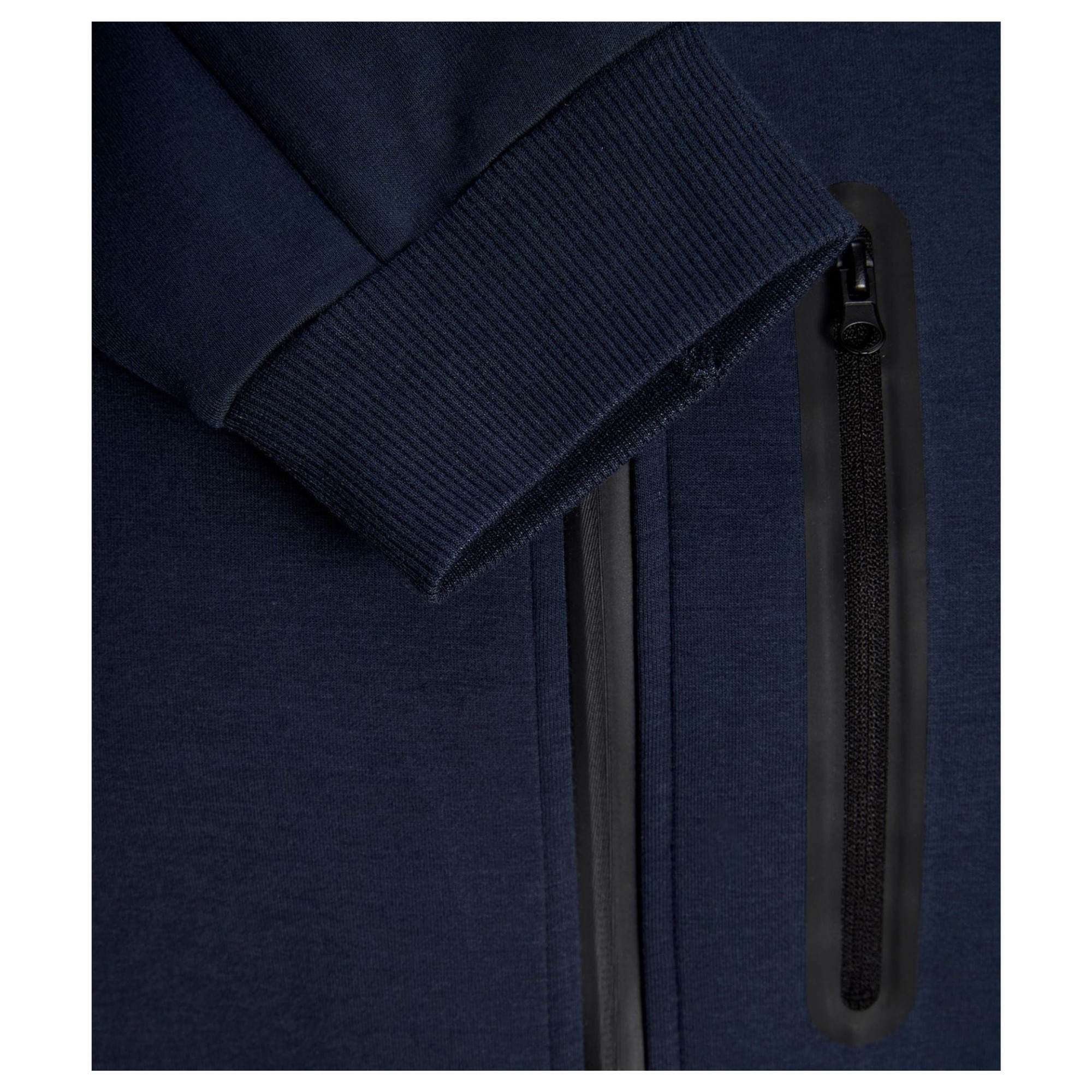 JACK & JONES Lengva striukė vyrams, Mėlyna, Fudion full zip 4