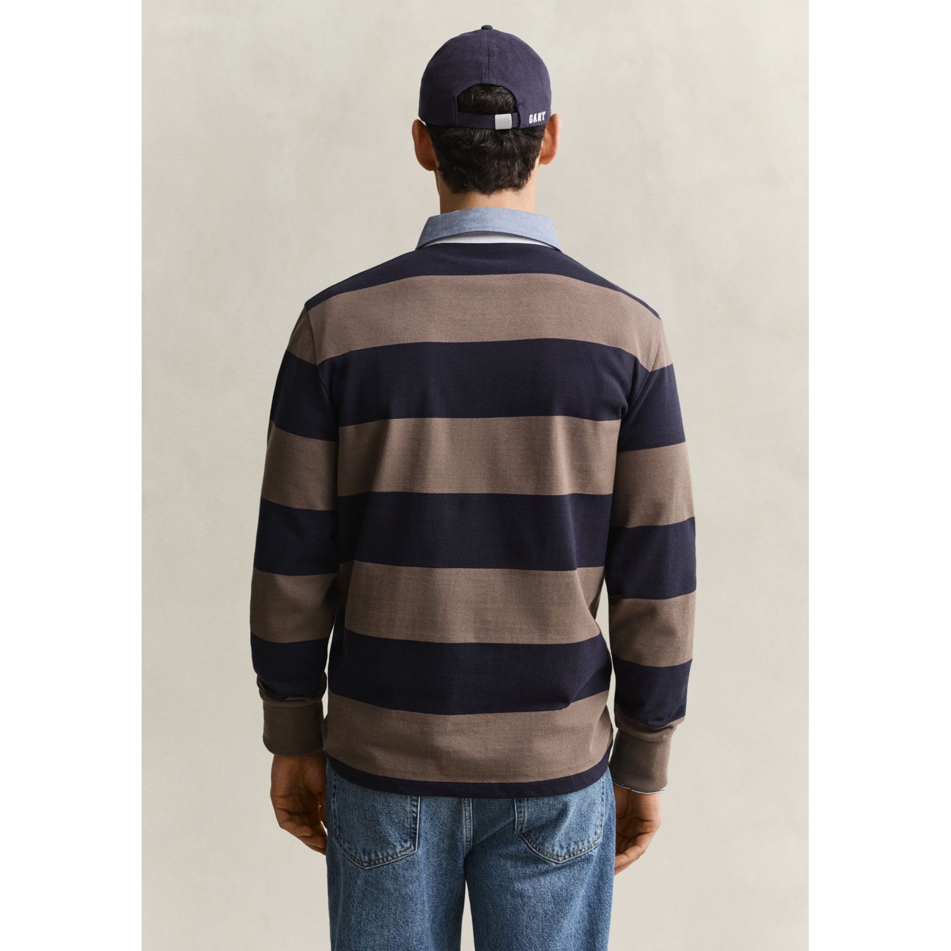GANT Polo marškiniai ilgos rank. vyrams, Marga, Classic heavy rugger 3