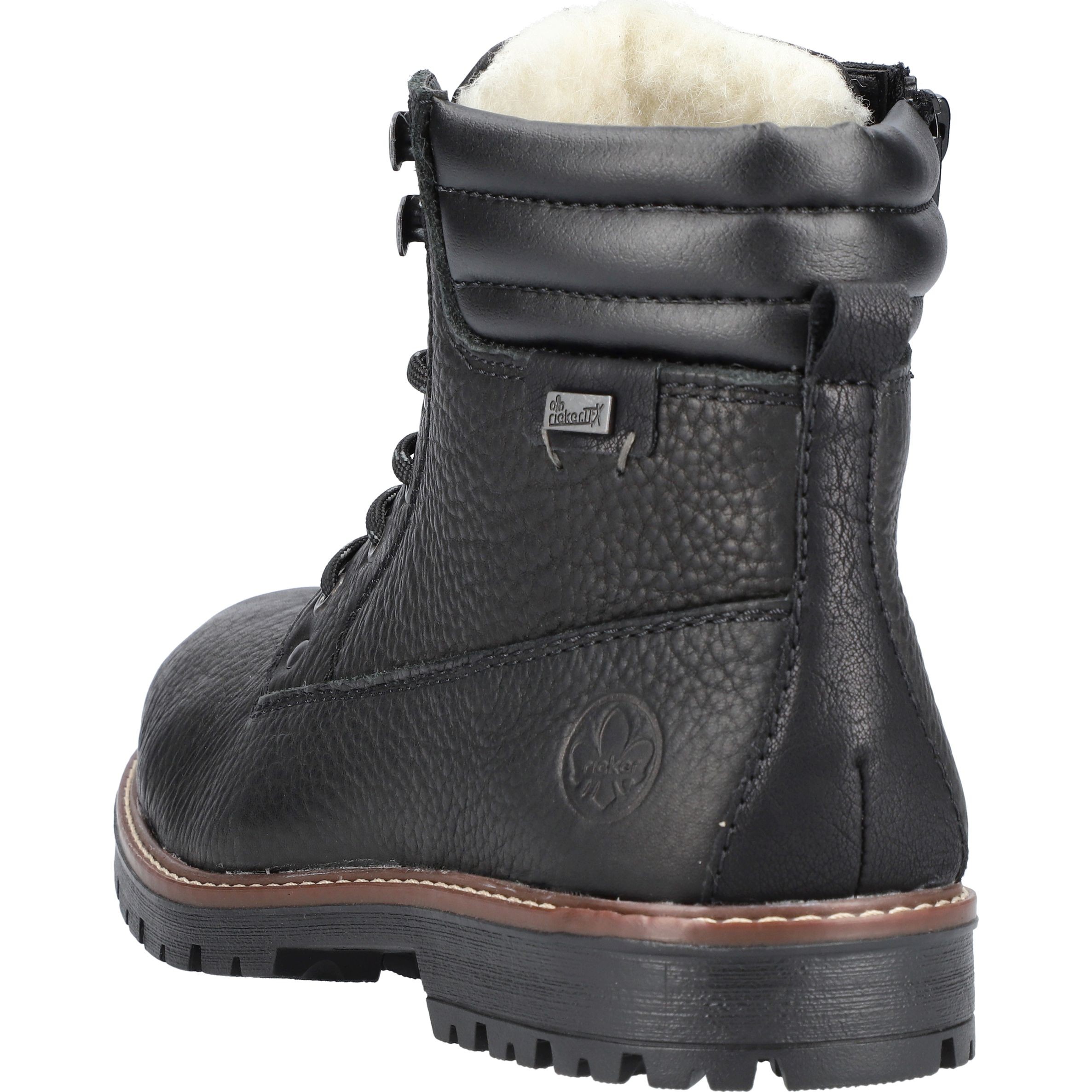RIEKER Aulinukai vyrams, Juoda, BOOTIES 4