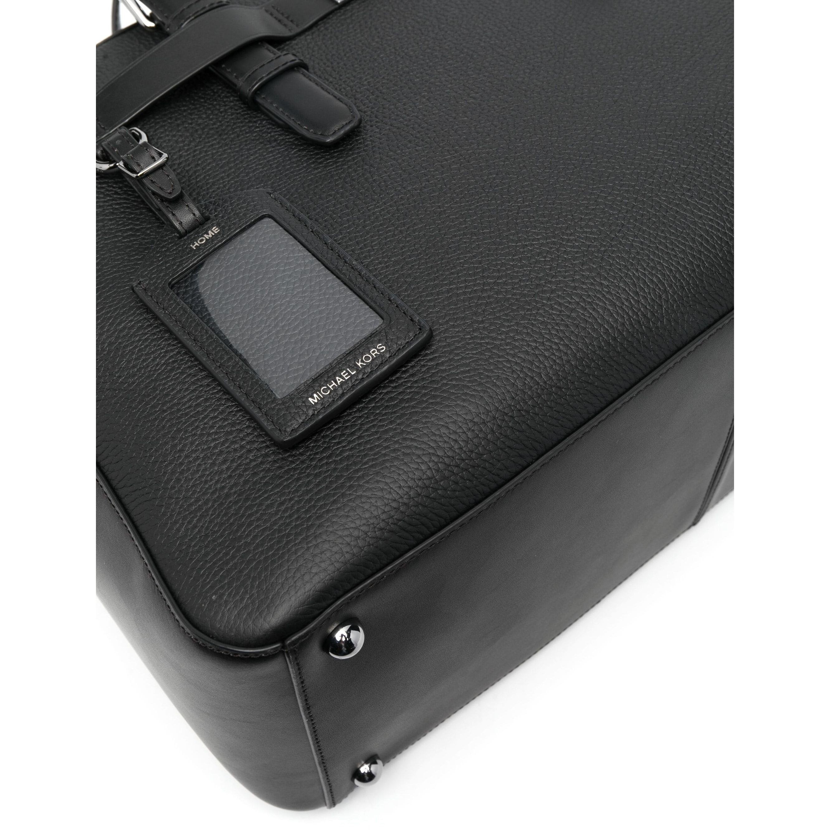 MICHAEL KORS Rankinė, krepšys vyrams, Juoda, Travel bag 3