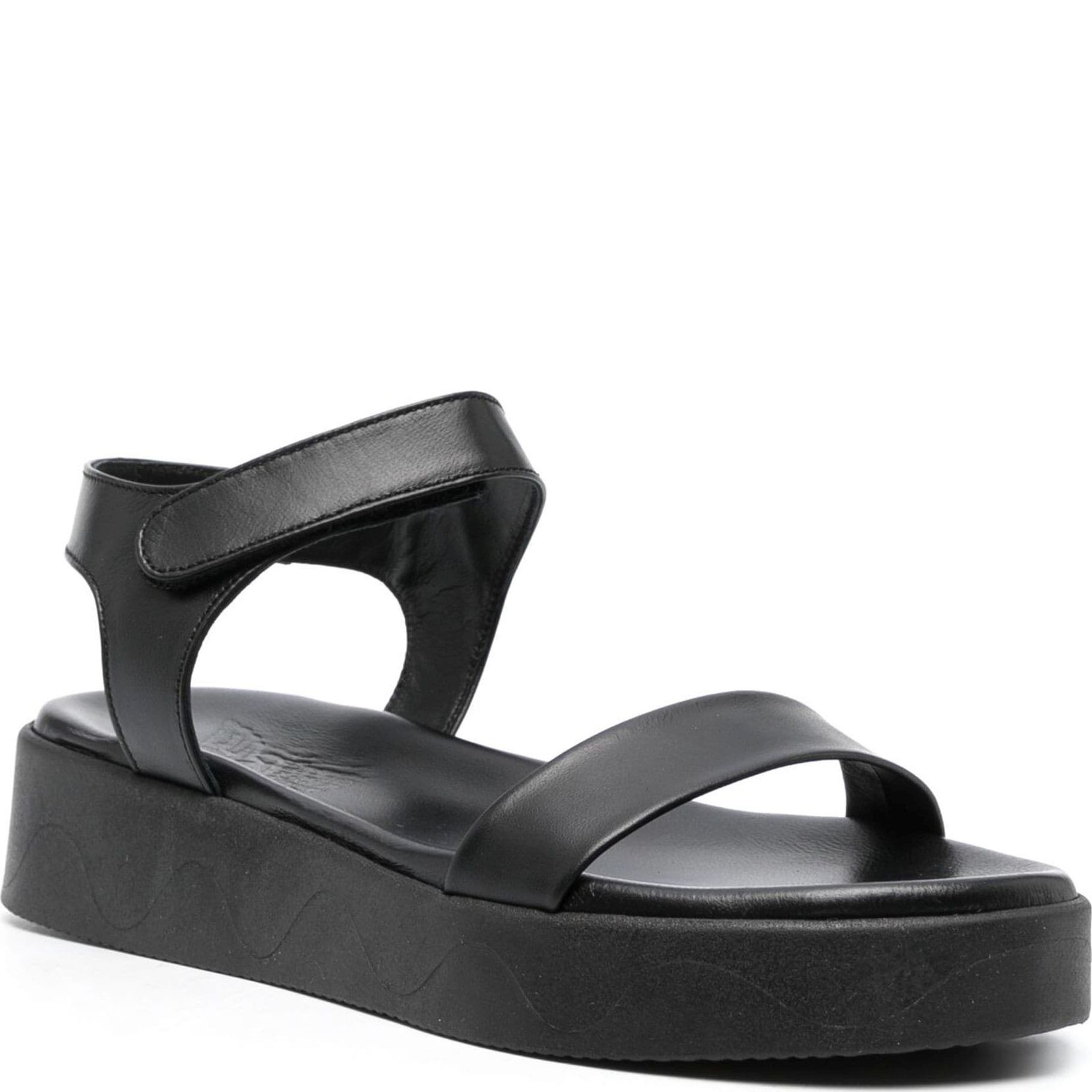 ANCIENT GREEK SANDAL Basutės moterims, Juoda, Salamina nappa sandals 1