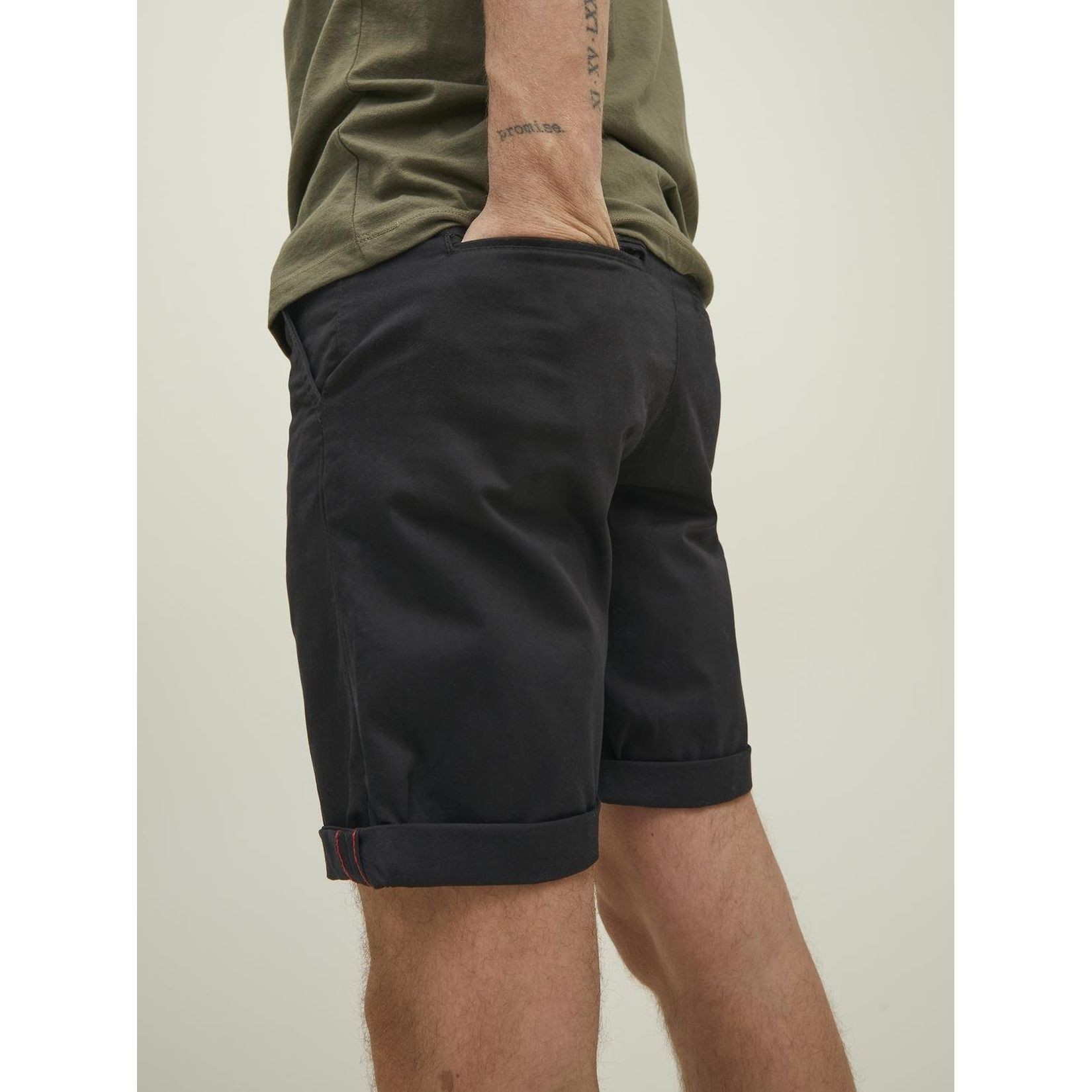 JACK & JONES Šortai vyrams, Juoda, JPSTBOWIE JJSHO 4