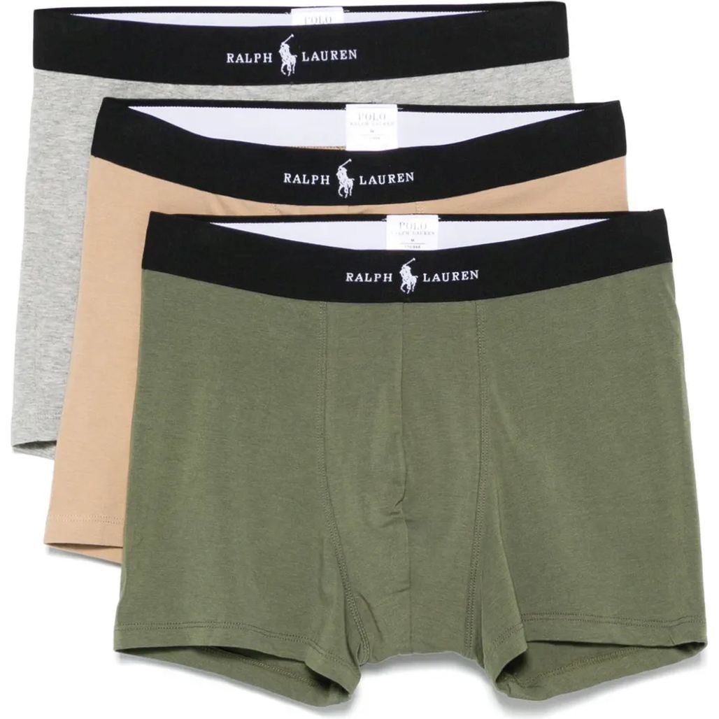 POLO RALPH LAUREN UW Ilginti apatiniai vyrams, Marga, Clssic trunk-3 pack-trunk 1