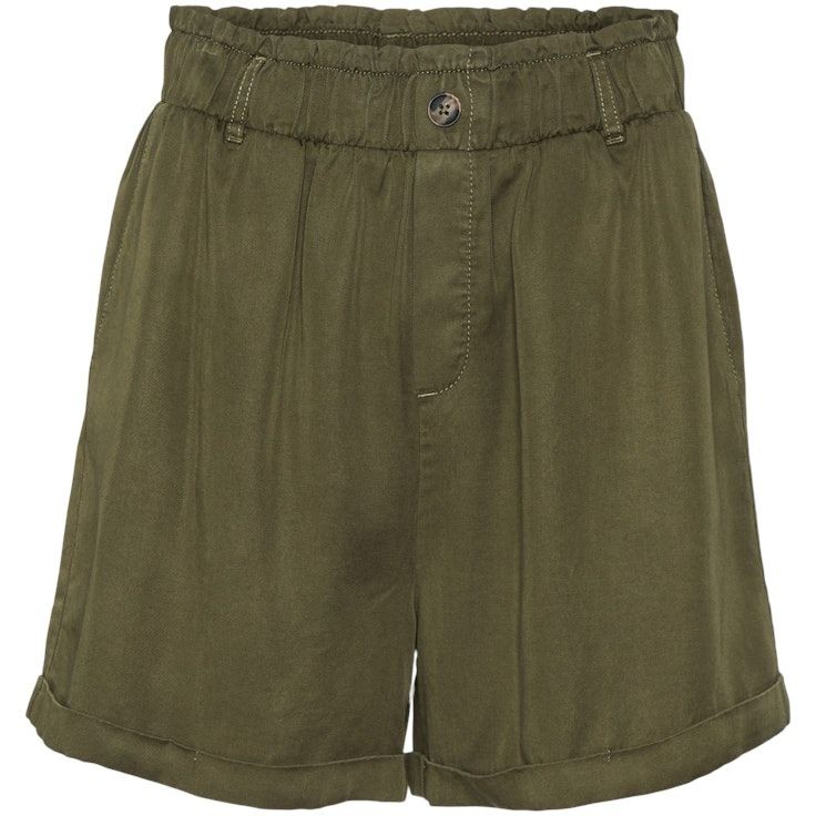 NOISY MAY Šortai moterims, Chaki, NMMARIA SHORT HW PAPE 1