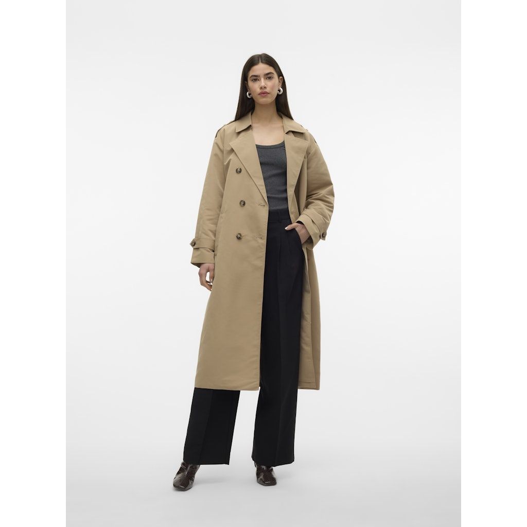 VERO MODA Lietpaltis moterims, Baige, Chloe long trenchcoat 4